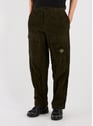 Pantalon cargo en coton mélangé | Vert by STONE ISLAND STONE ISLAND Pantalon cargo en coton mélangé | Vert