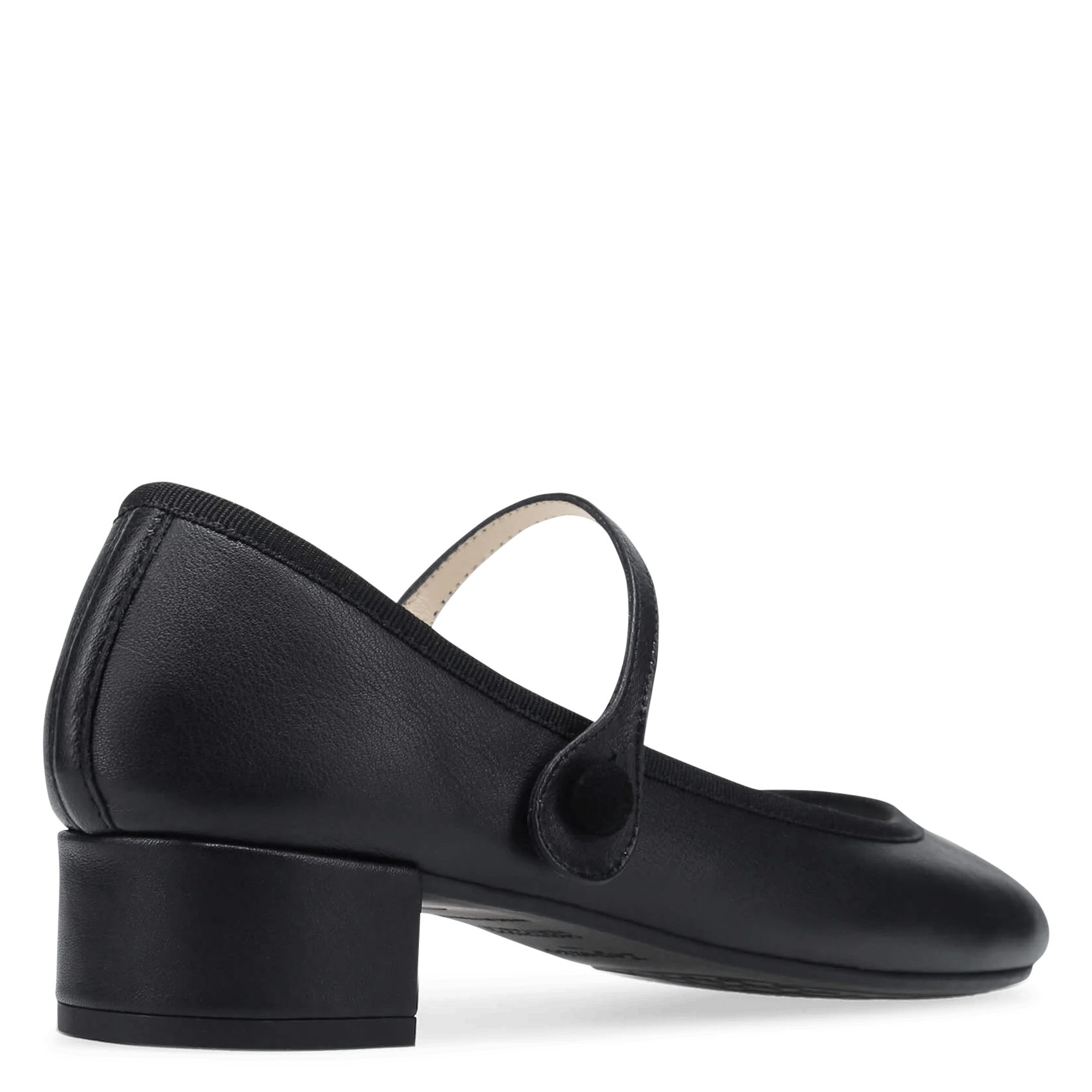 Babies en cuir REPETTO Noir