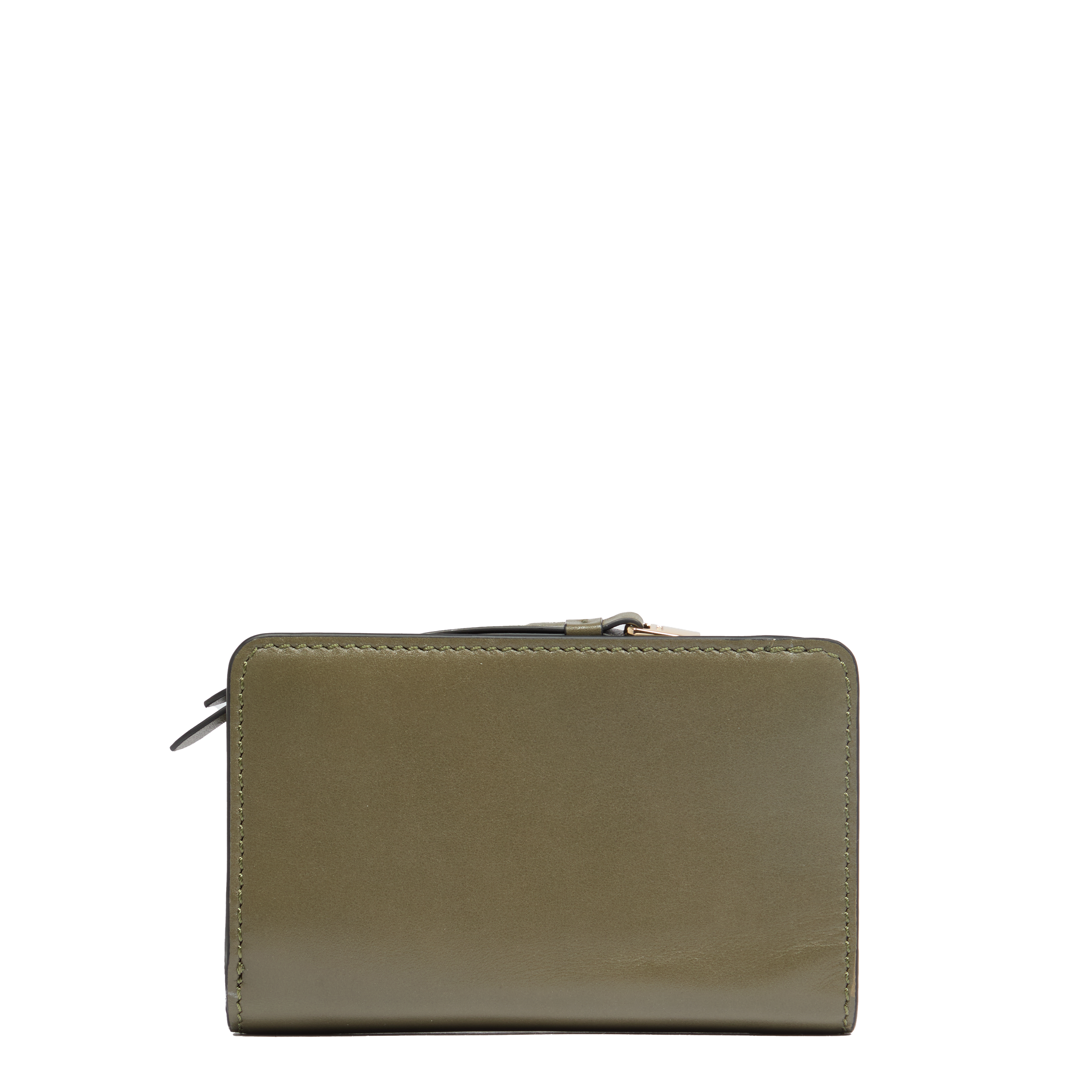 Portefeuille rectangulaire zippé origami de lancel en cuir LANCEL Vert
