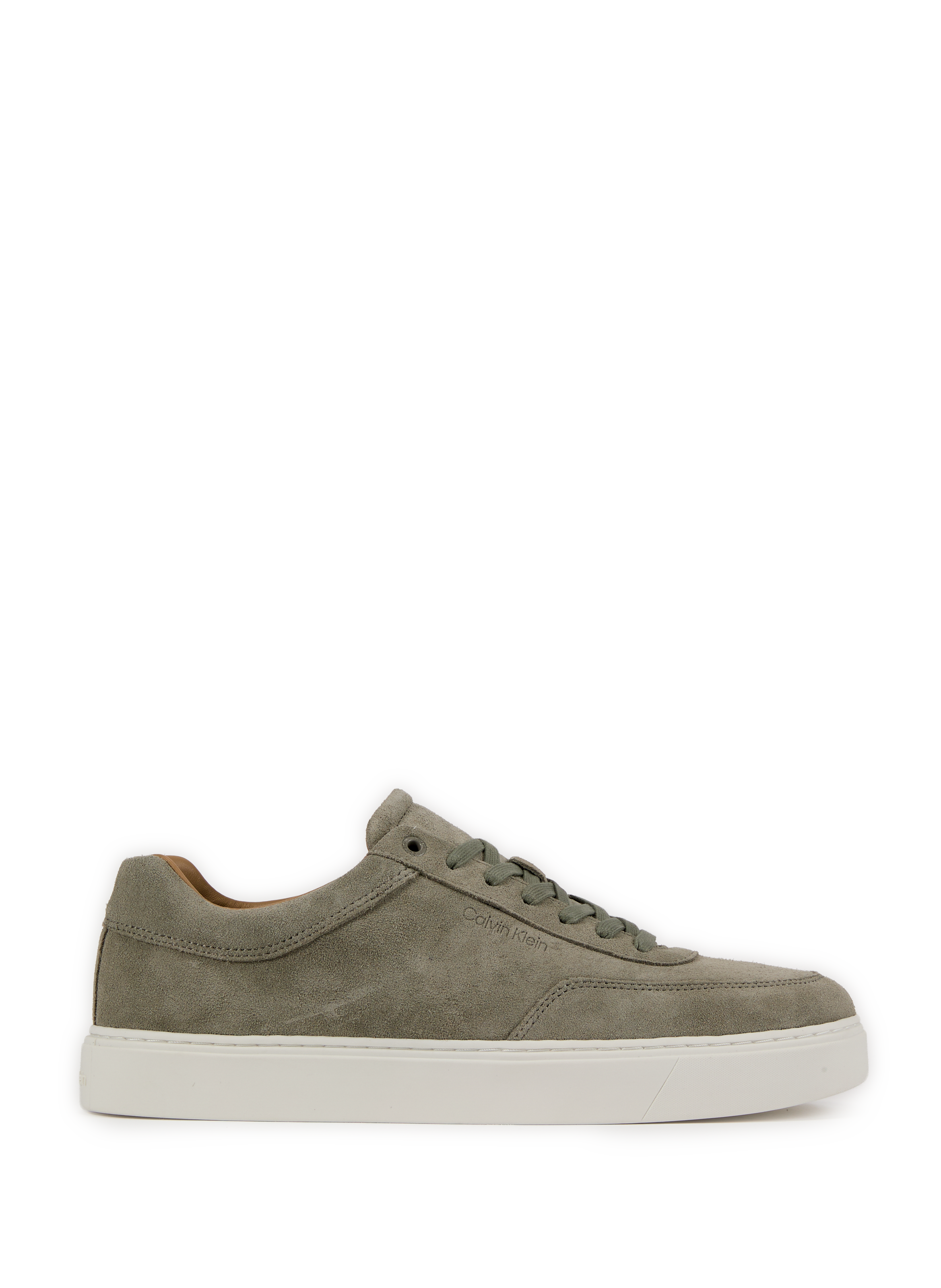 CALVIN KLEIN Leather sneakers Green