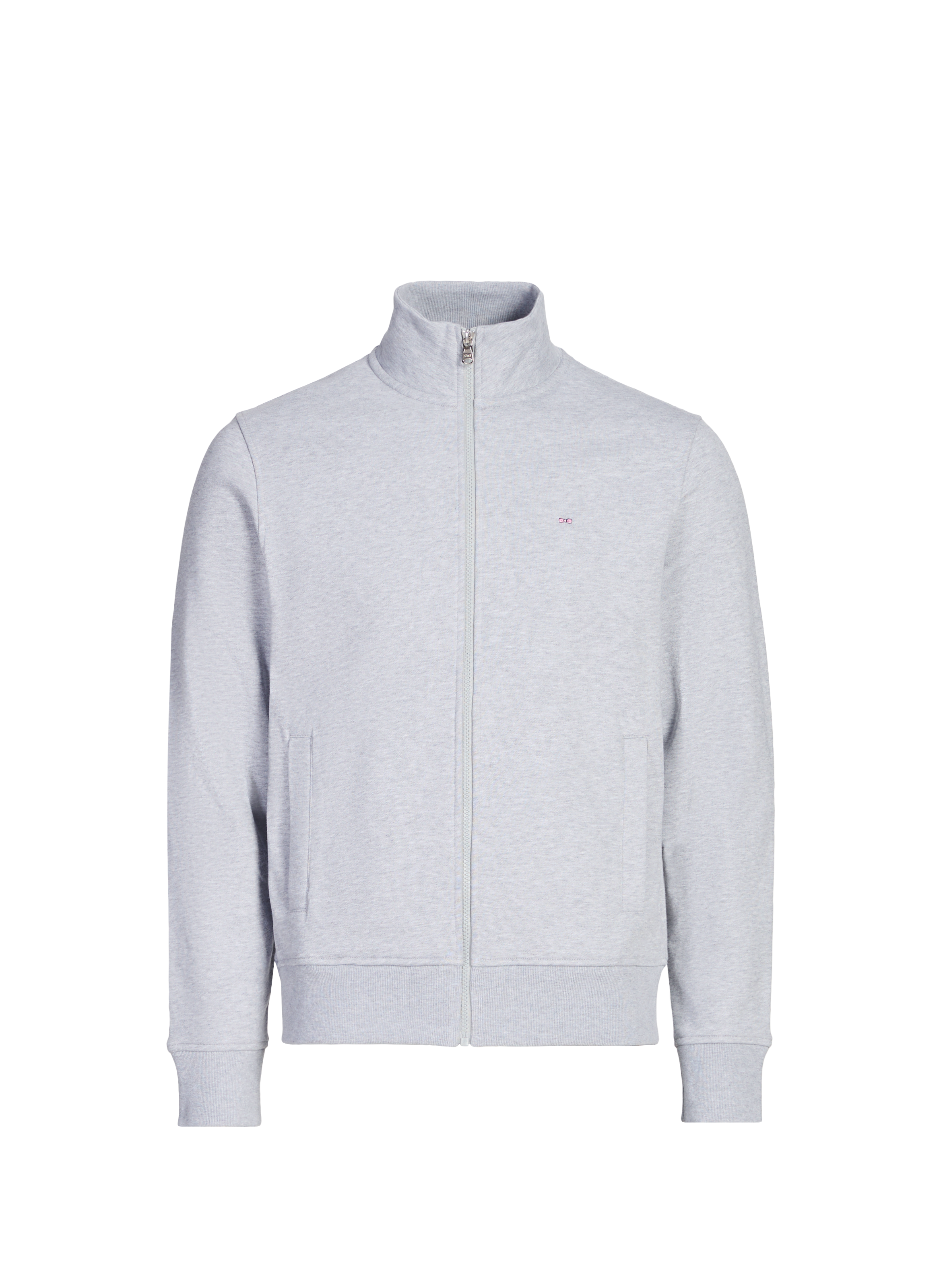 Sweat col montant en coton EDEN PARK Gris
