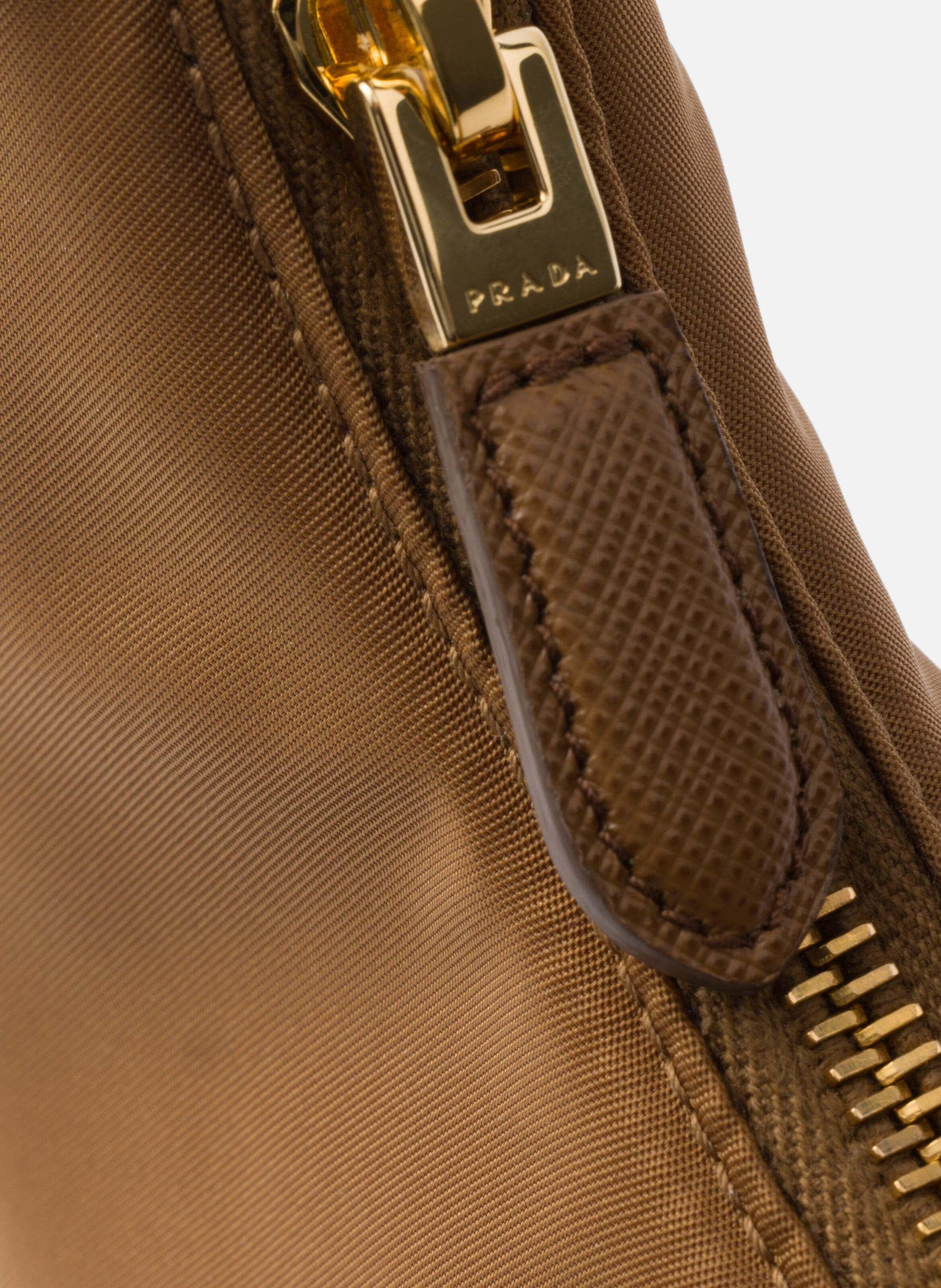 Mini sac prada re-edition 2005 en re-nylon PRADA Marron