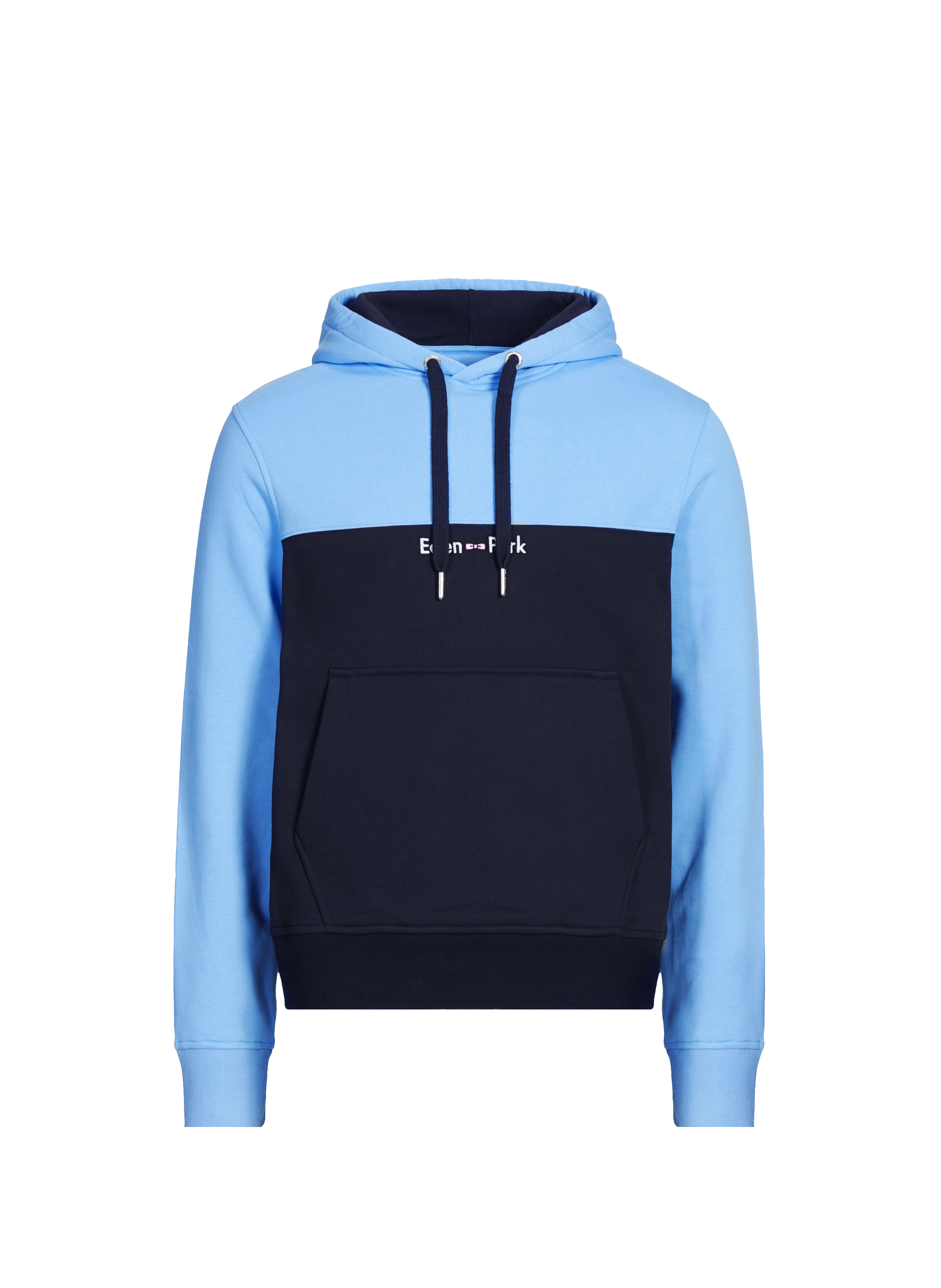Cotton Hooded Sweatshirt EDEN PARK Blue