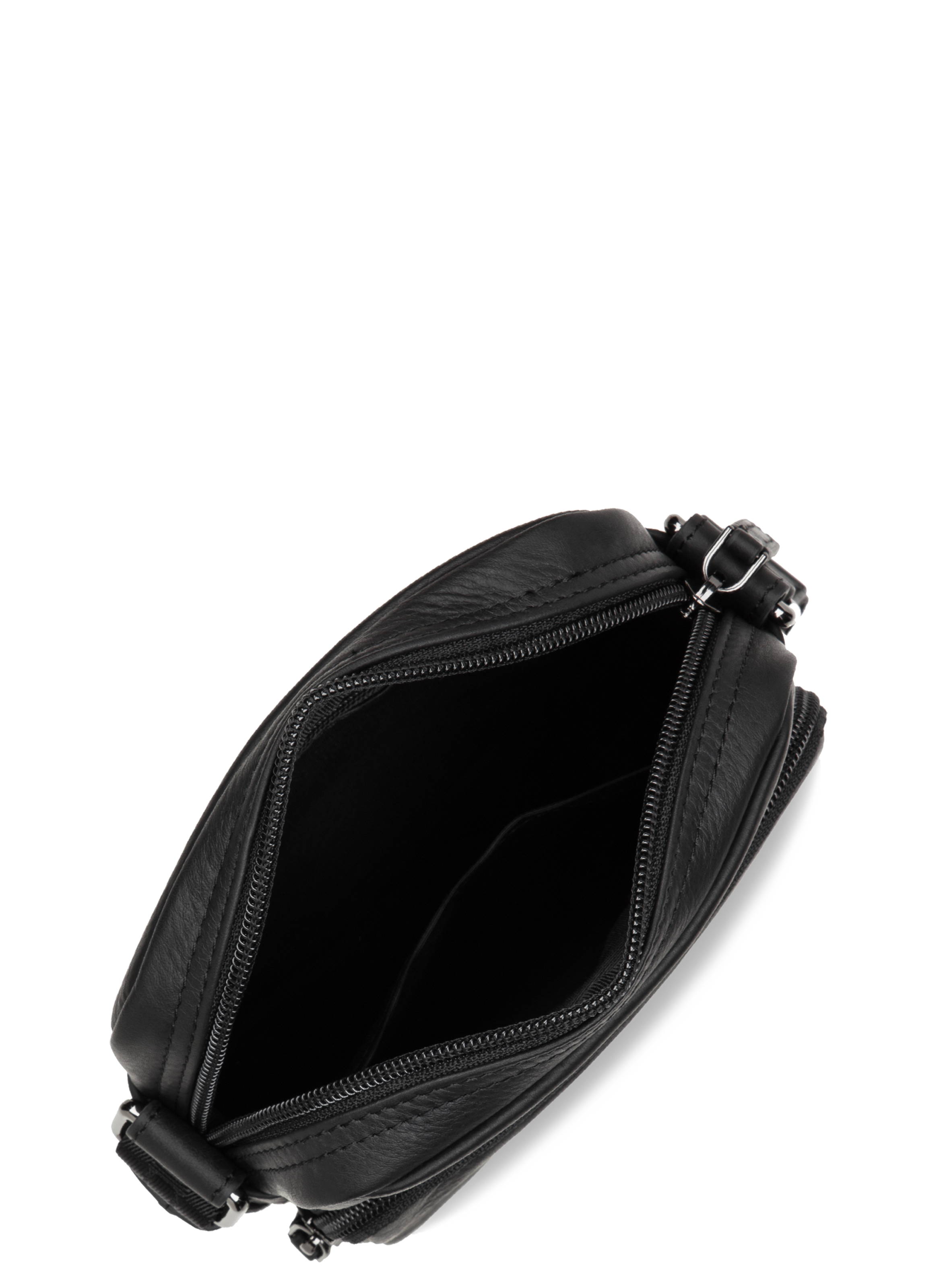 Small crossbody bag - Soft Vintage Homme LANCASTER Black