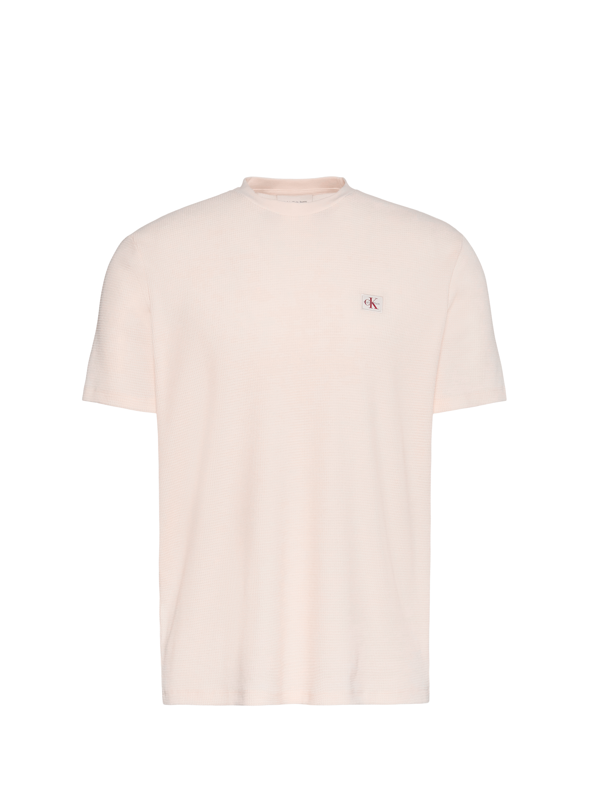 T-shirt droit en coton CALVIN KLEIN Multicolore