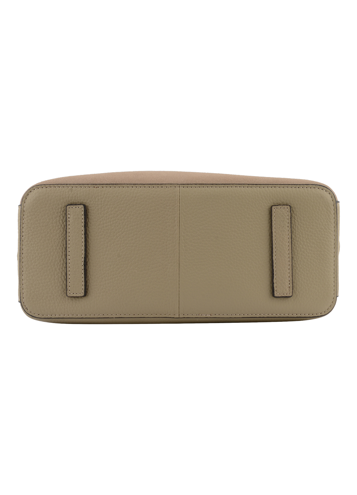 Cavalcade daim  porté main mastic POURCHET Gris