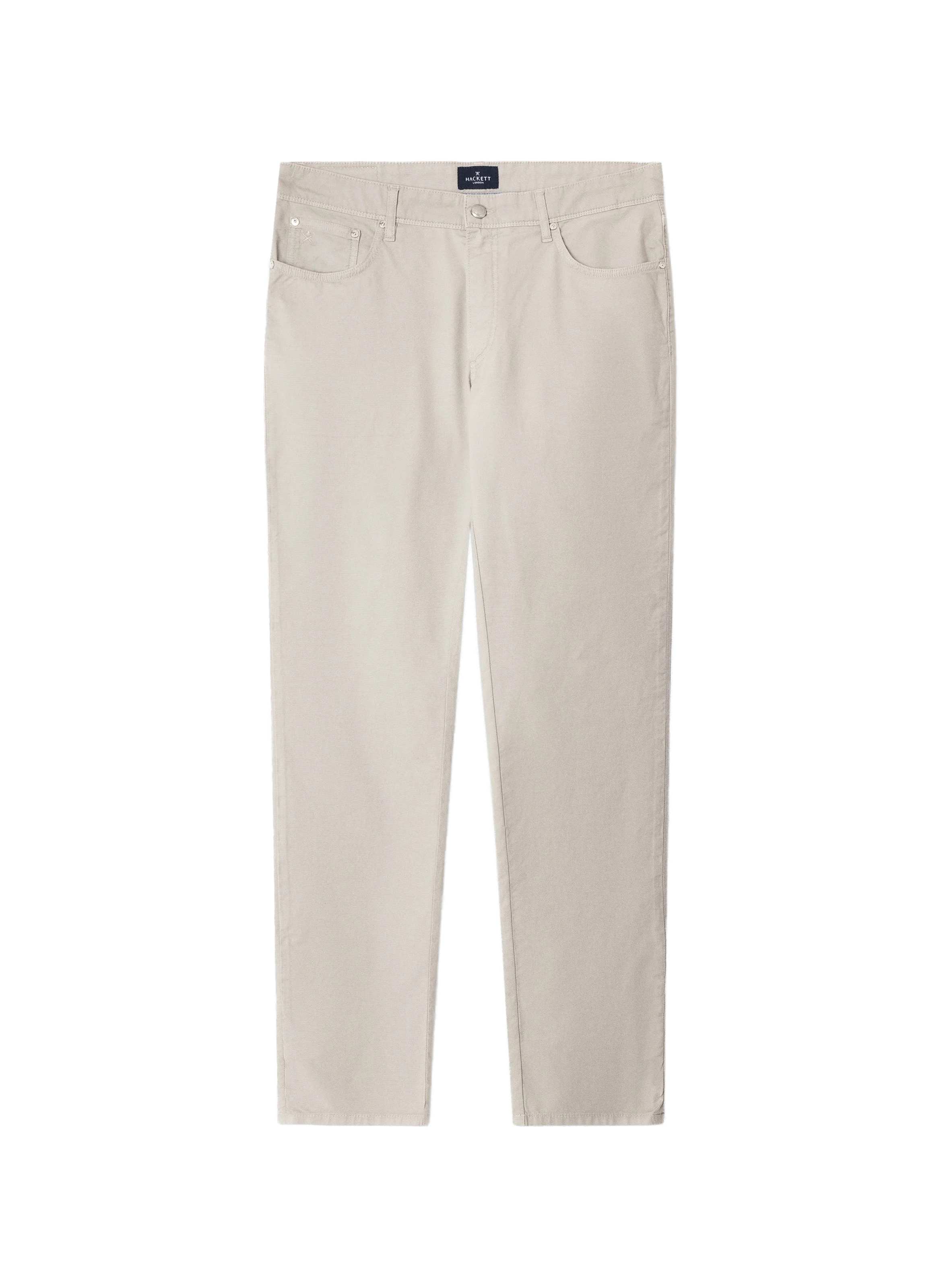 Pantalon chino en coton mélangé HACKETT Beige