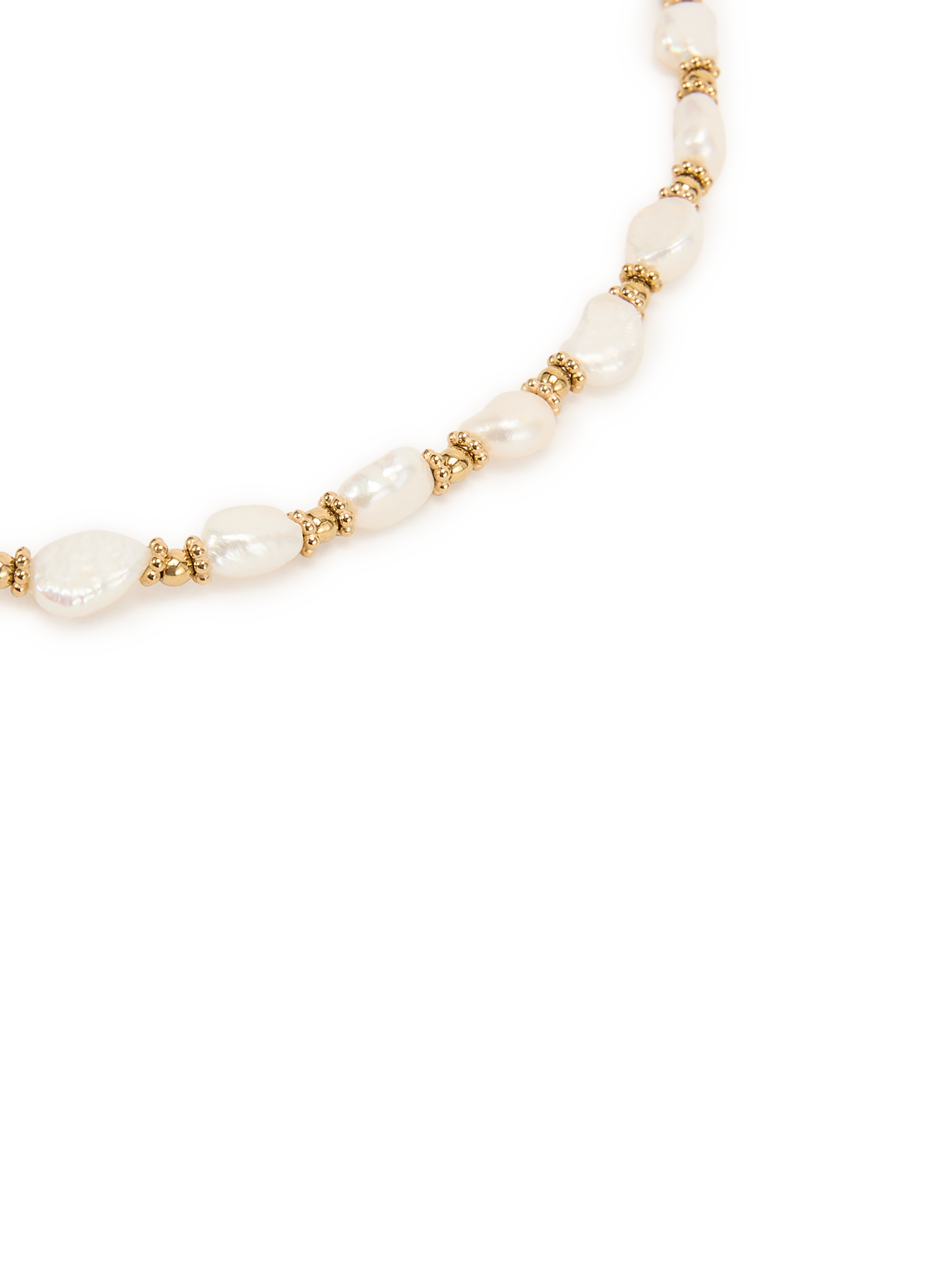 Collier de perles en nacre AU PRINTEMPS PARIS Blanc
