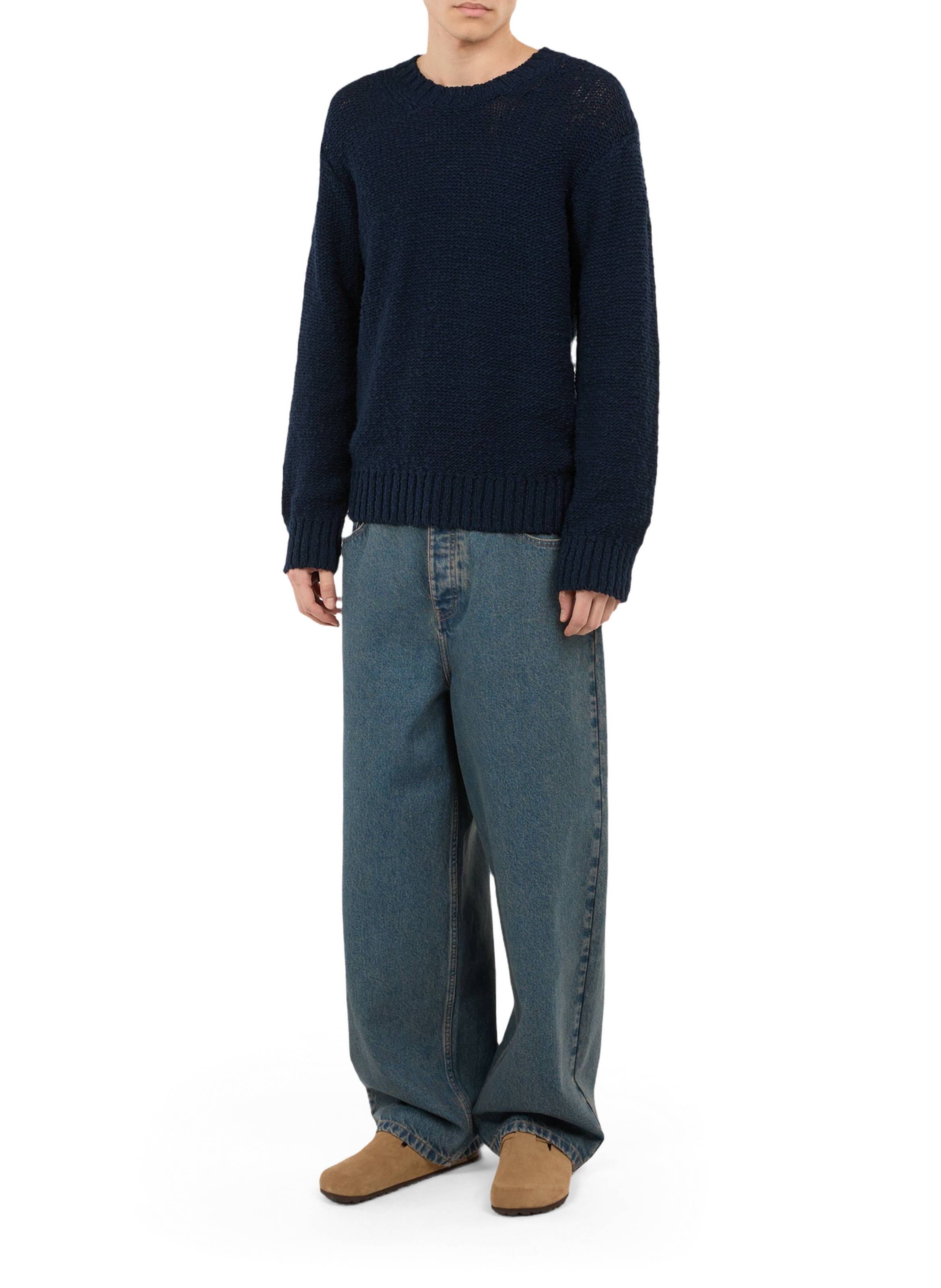 Cotton Fazy Sweater SAISON 1865 Blue