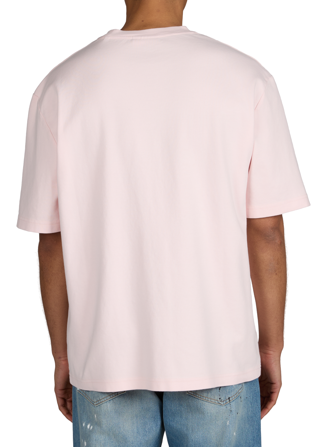Straight fit Chassaigne organic cotton t-shirt MAISON LABICHE Pink