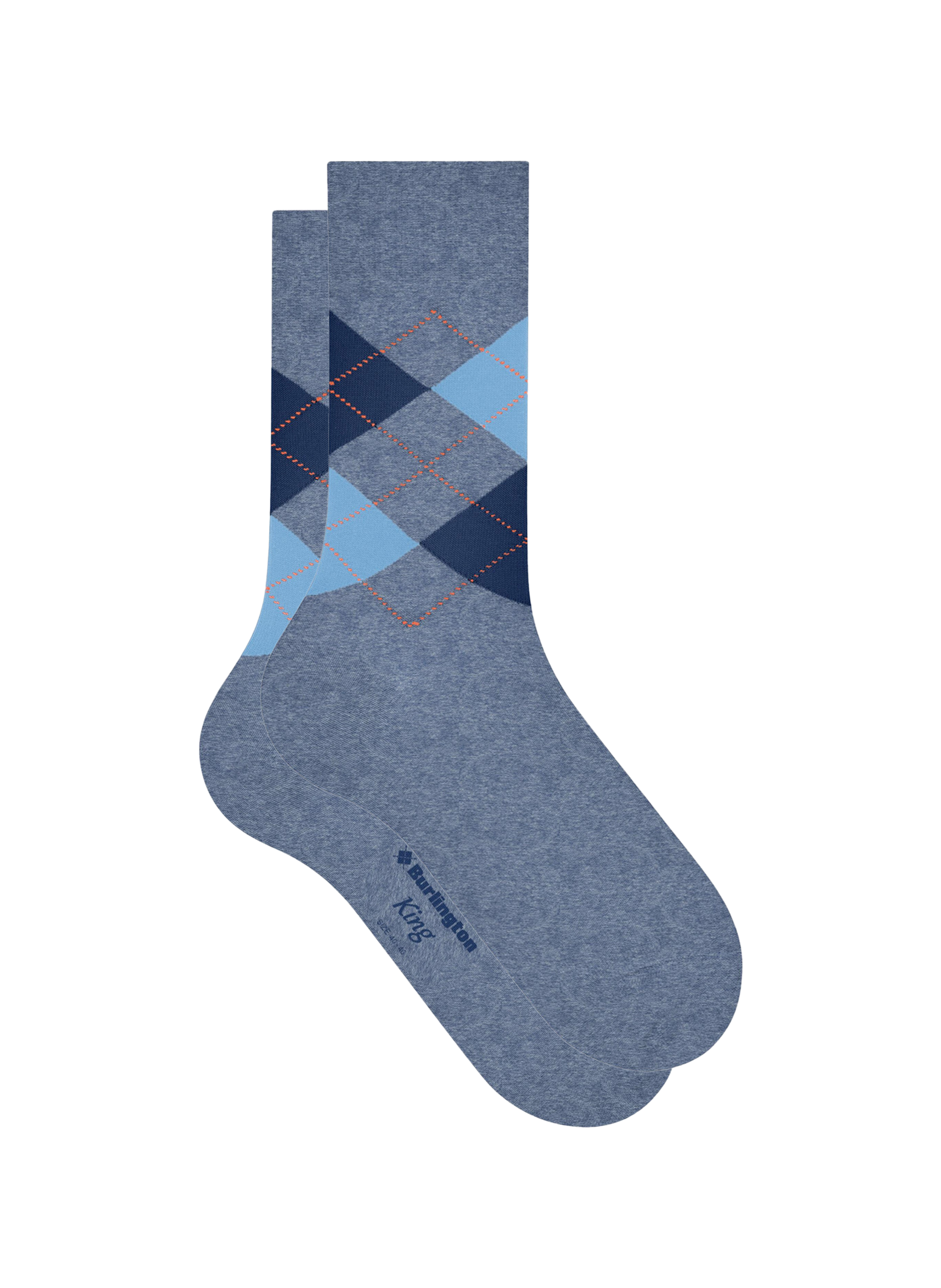 Chaussettes en coton BURLINGTON Bleu