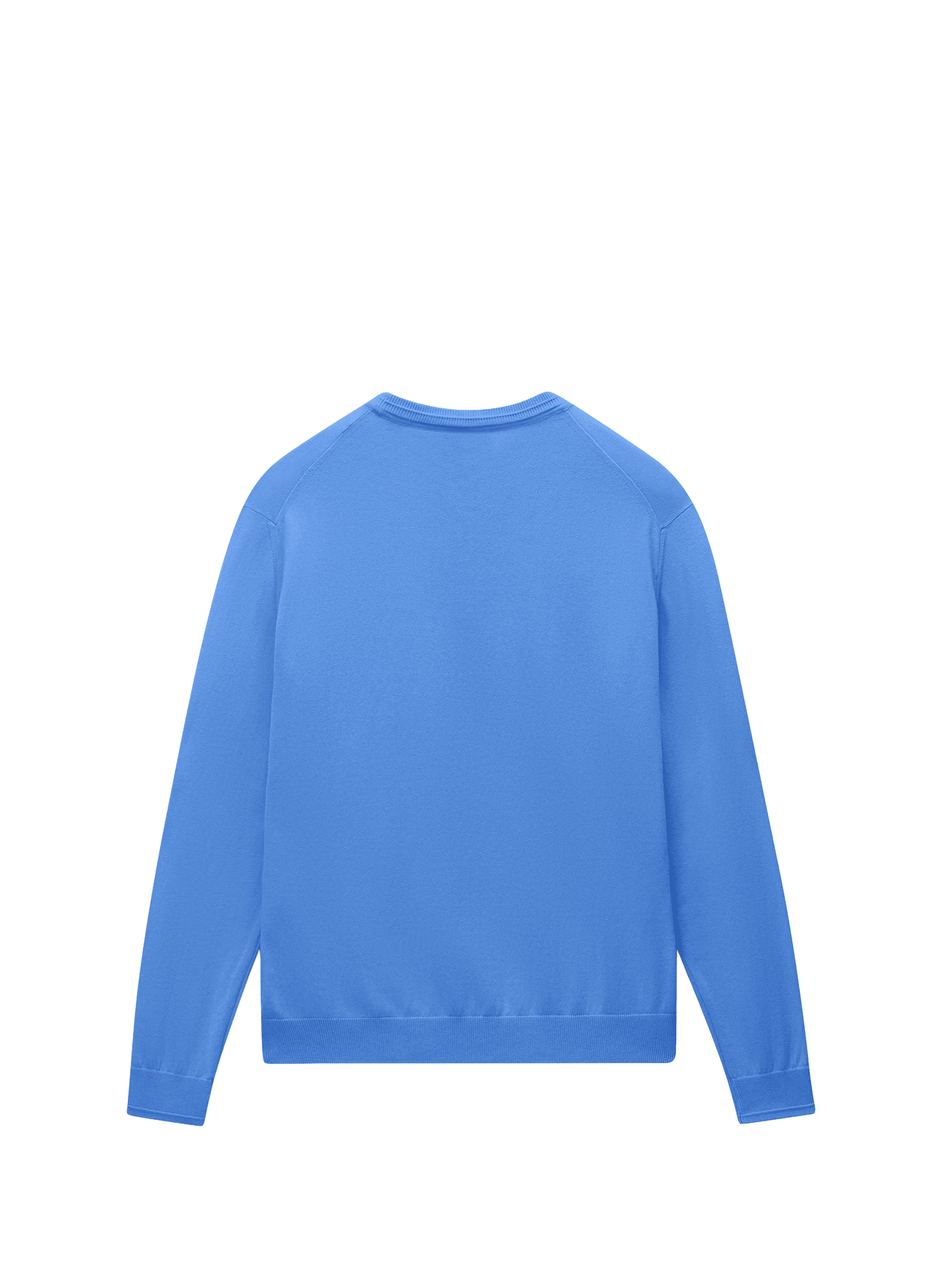 Pull droit Decatur 2.0 à logo brodé en coton NAPAPIJRI Bleu