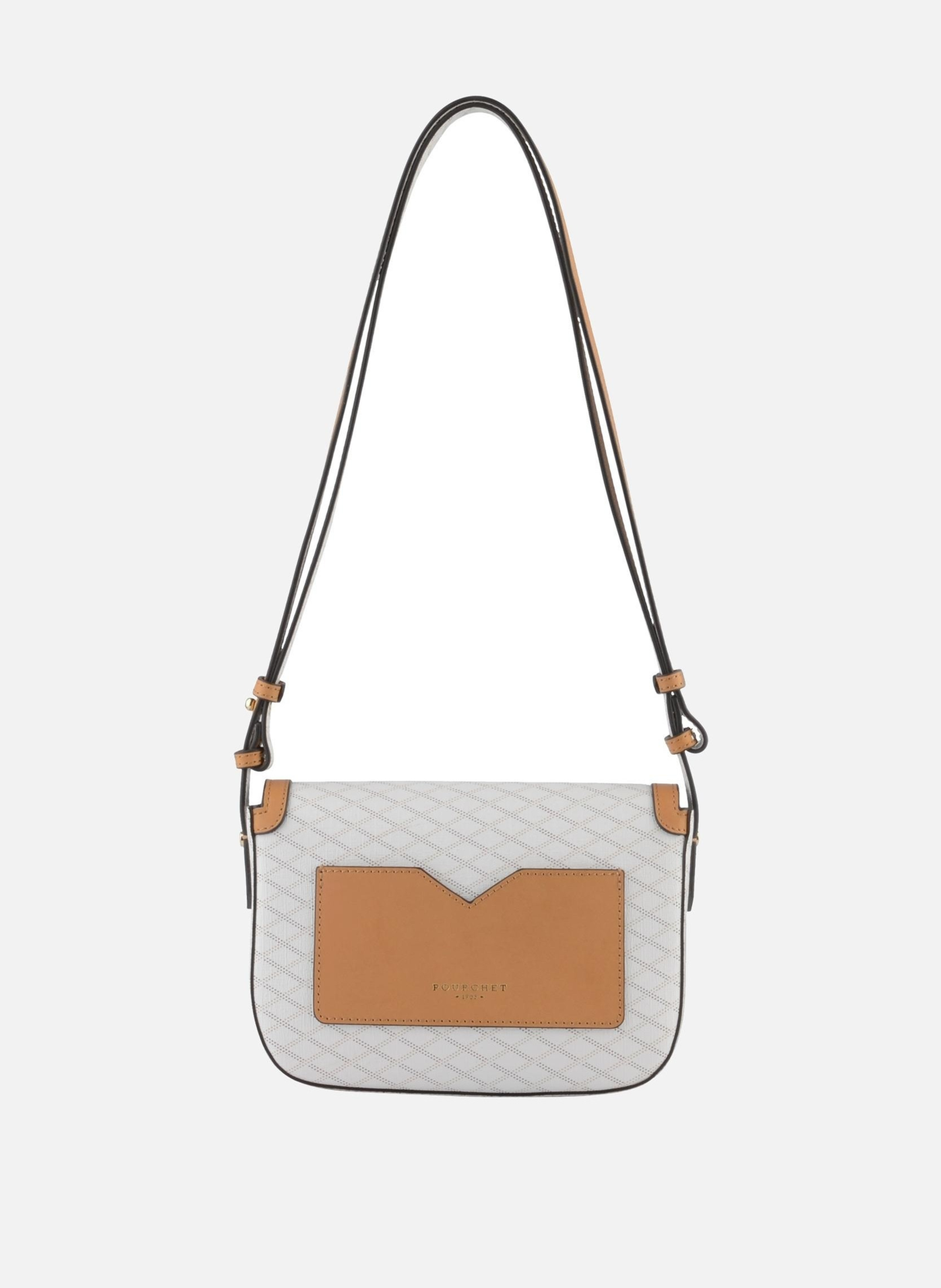 Waves | sac porté épaule POURCHET Blanc