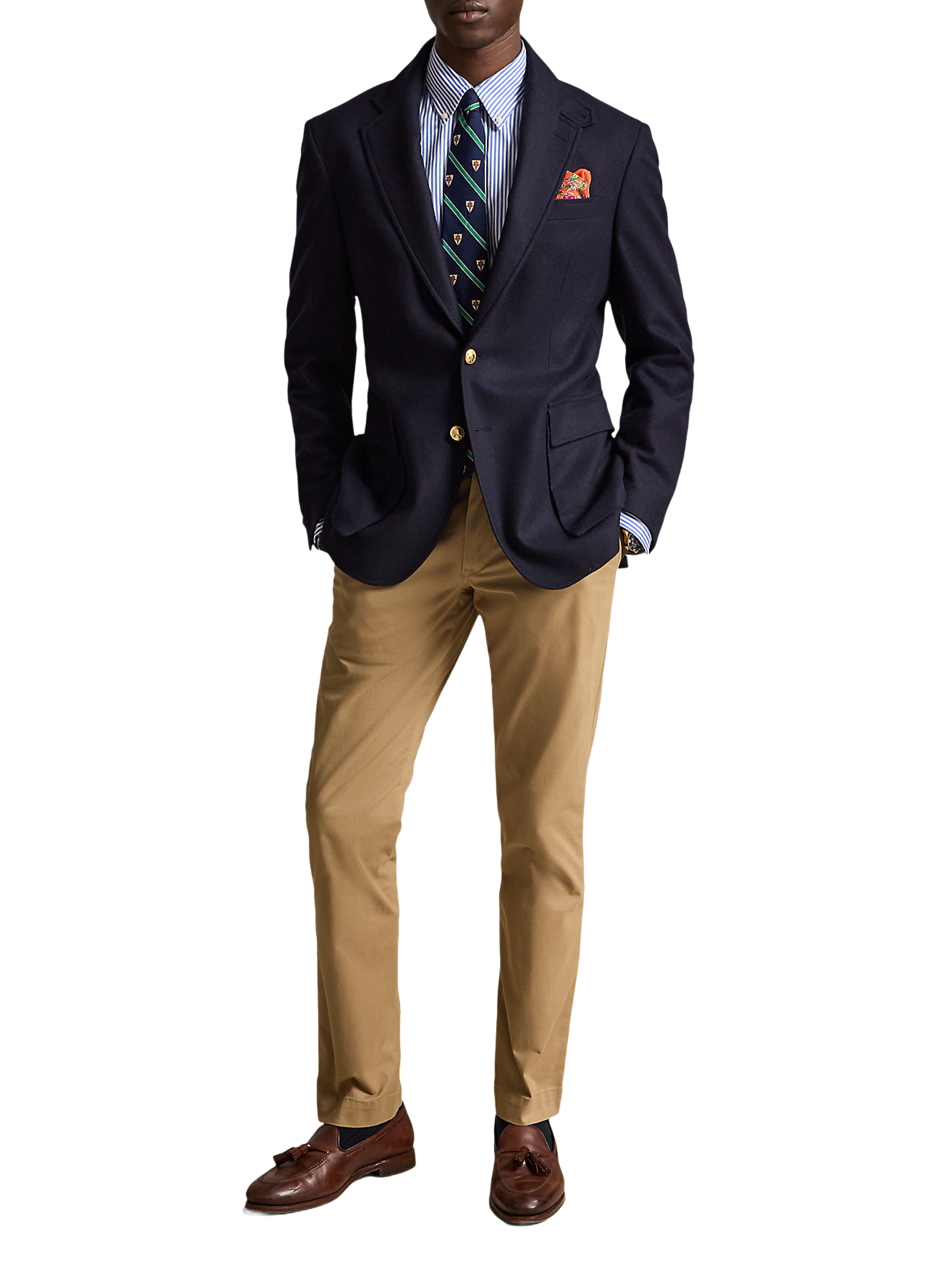 Cotton chino trousers POLO RALPH LAUREN Beige