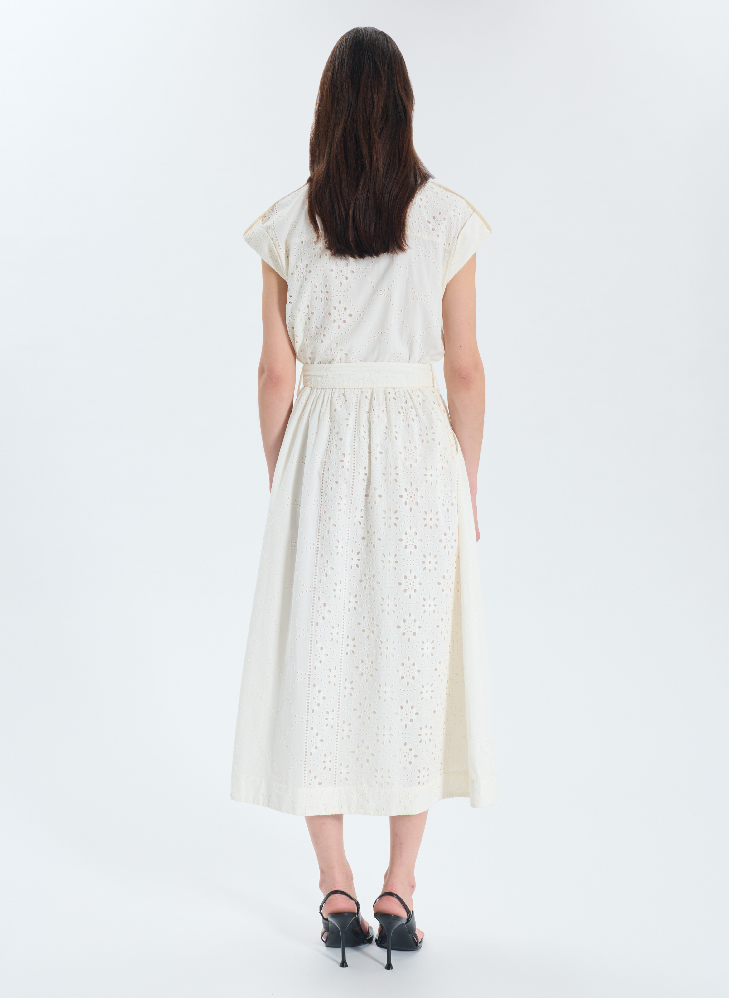 Robe  riyad ZAPA Blanc