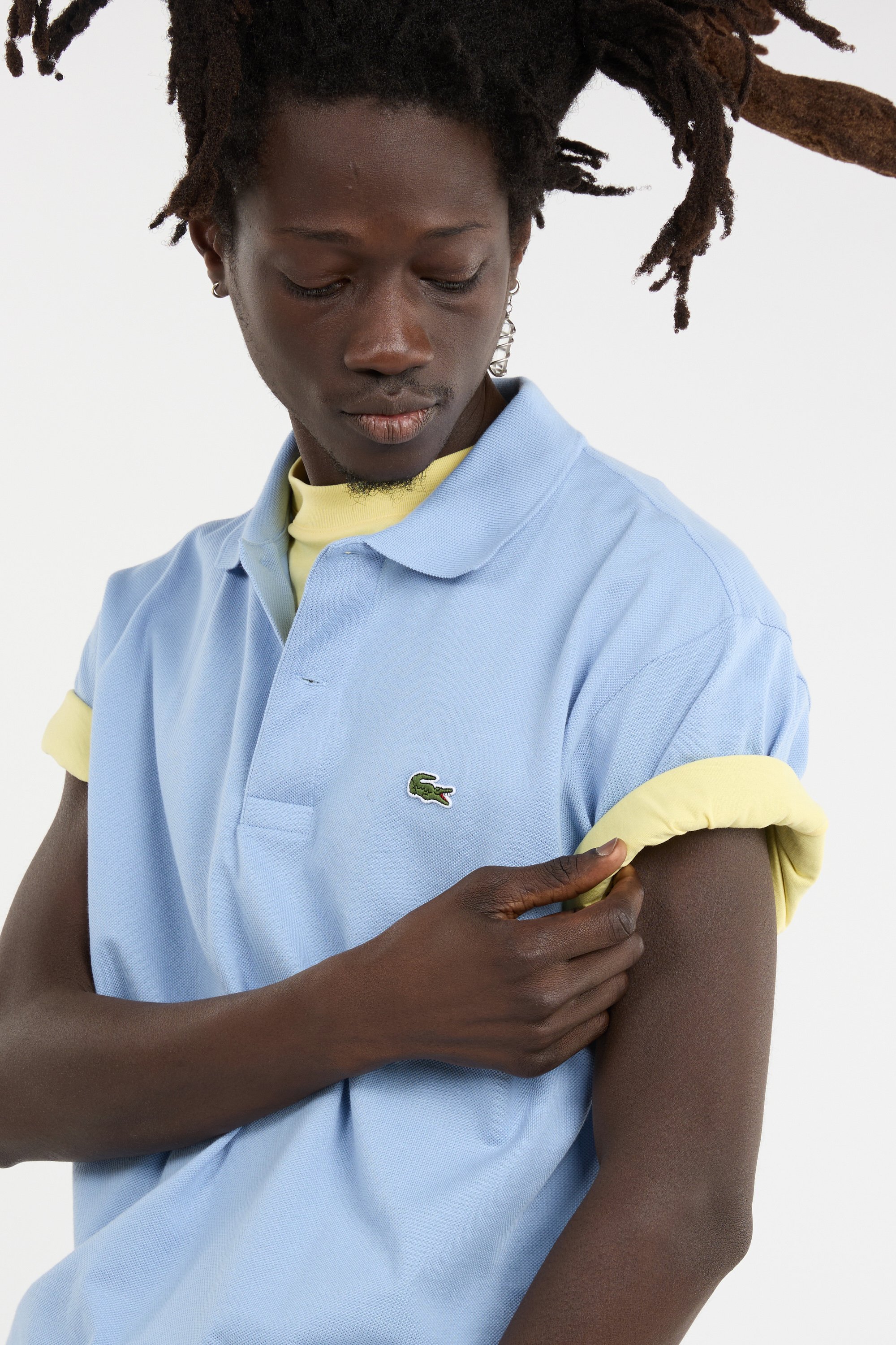 Polo LACOSTE Bleu