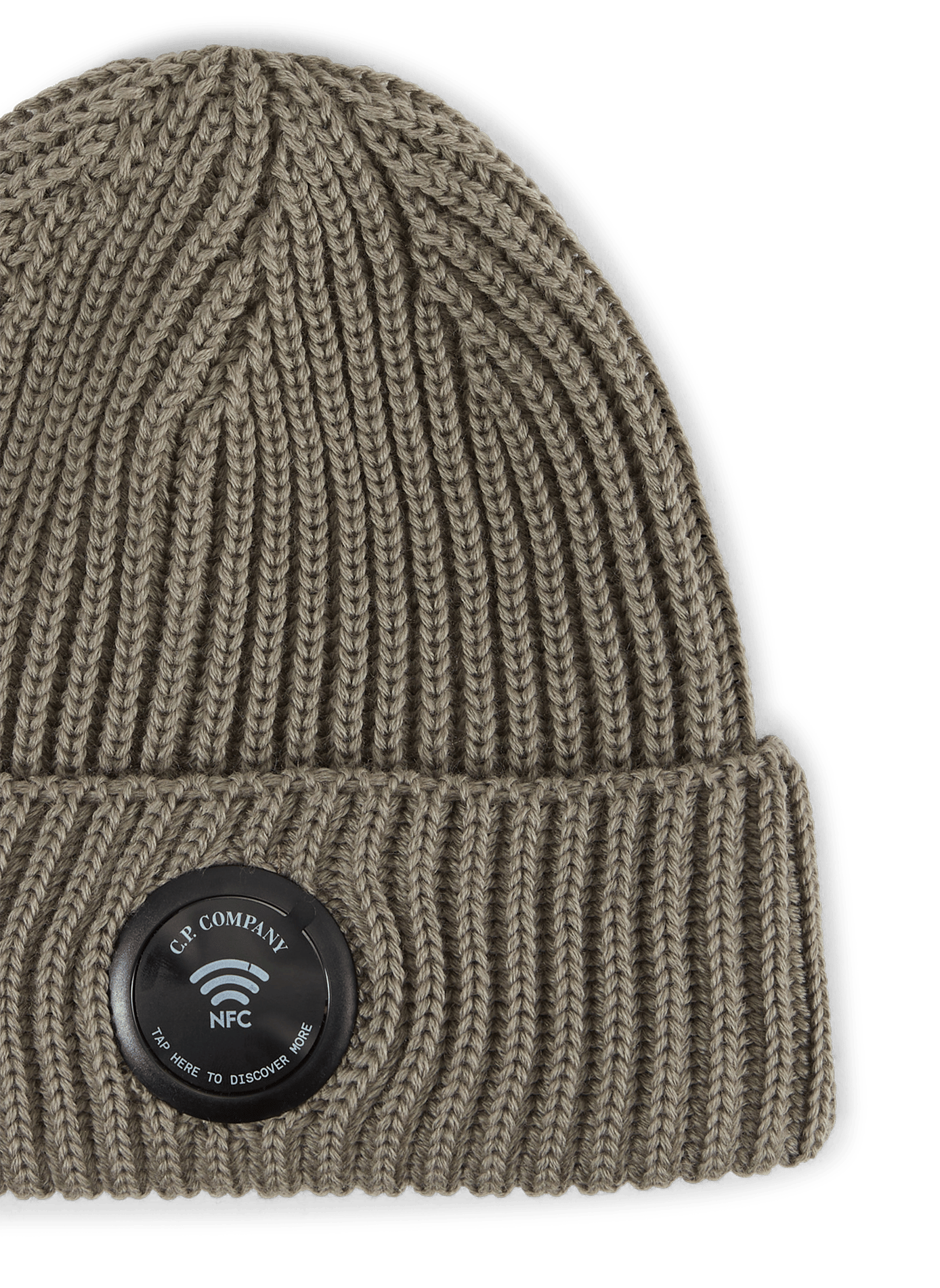 Wool beanie CP COMPANY Grey