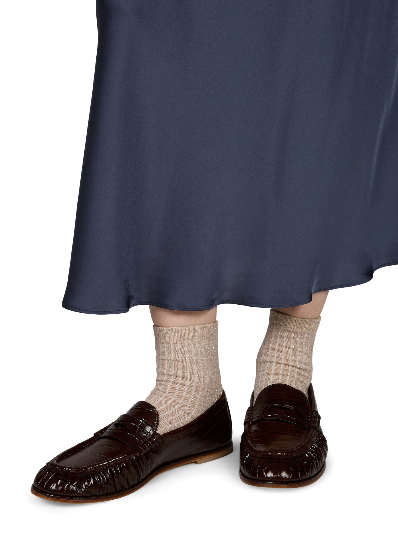 Leather Spencer Loafers STUART WEITZMAN Brown