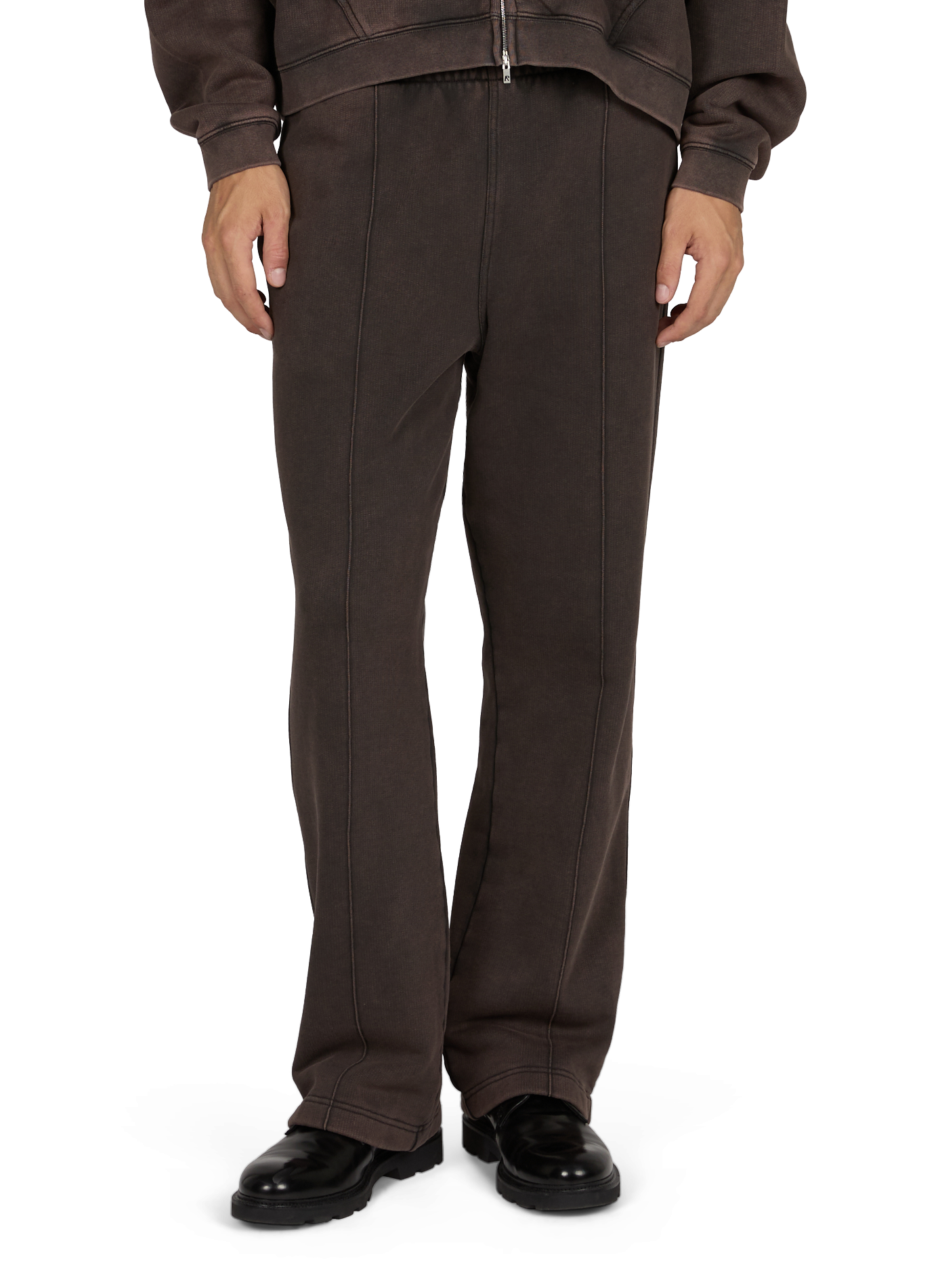 Straight-leg cotton joggers REPRESENT Brown