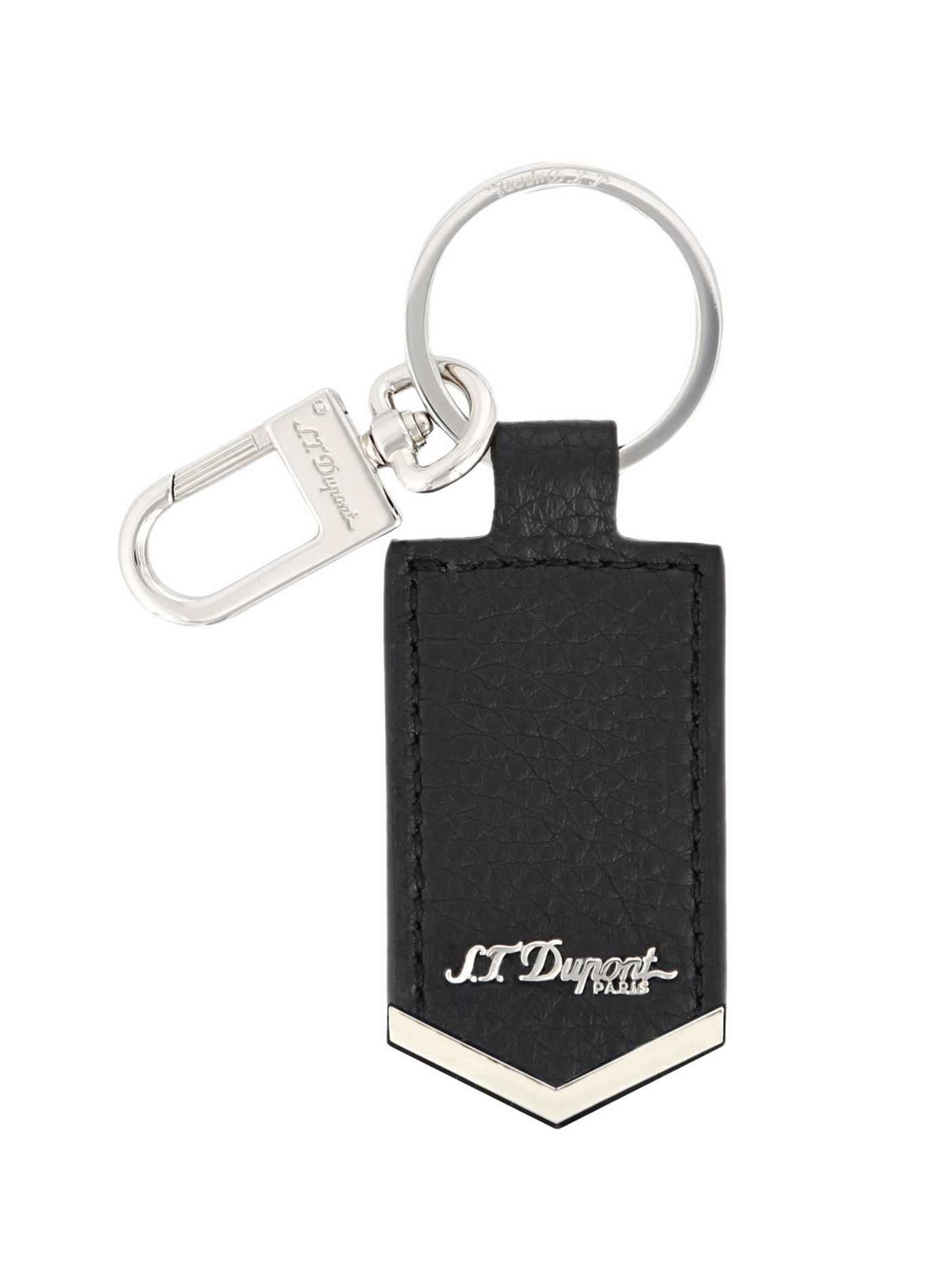 Portes-clés Néo Capsule en cuir S.T. DUPONT Black