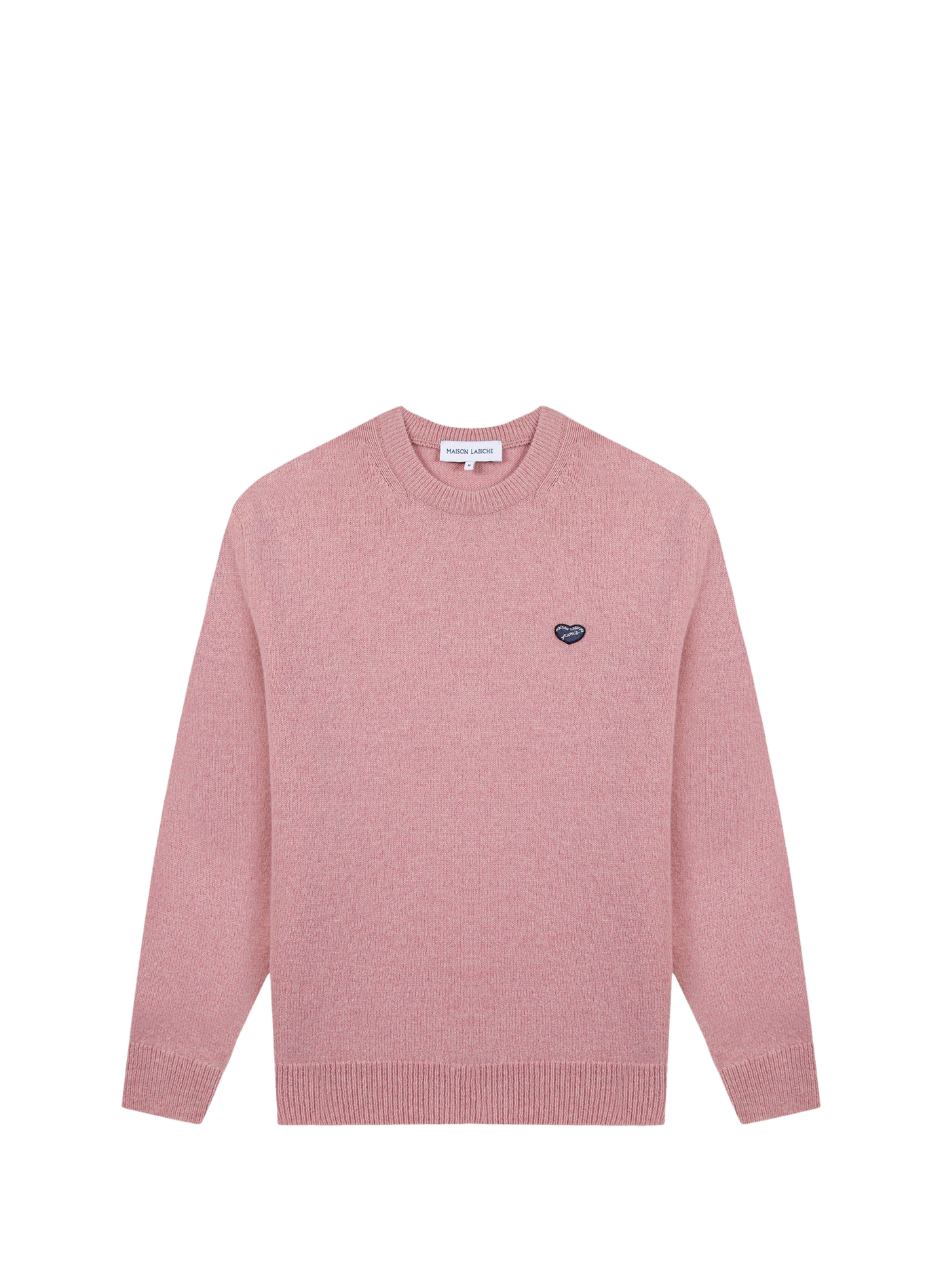 Maglione oversize girocollo in lana MAISON LABICHE Rosa