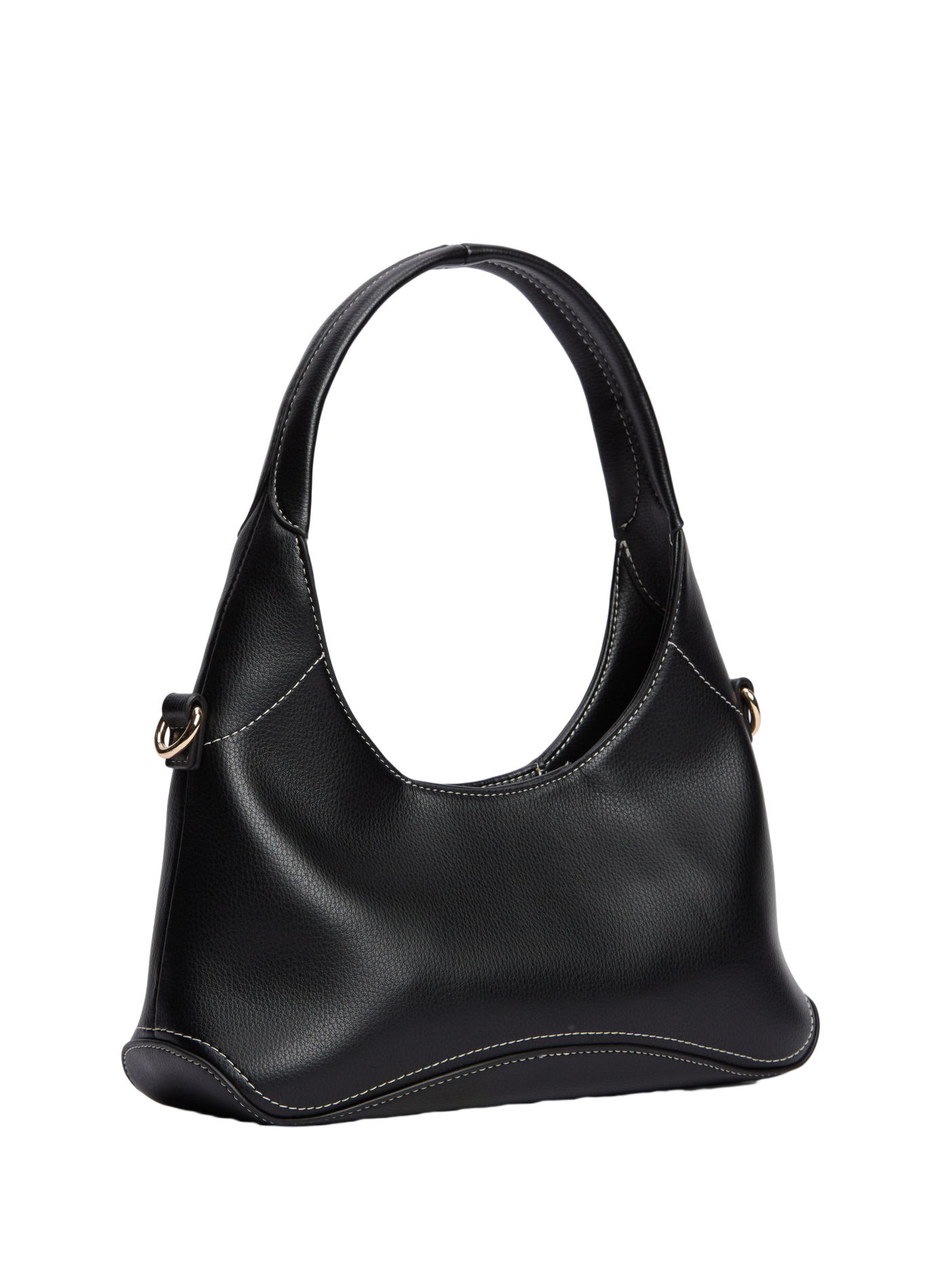 Plain zip-up shoulder bag TOMMY HILFIGER Black