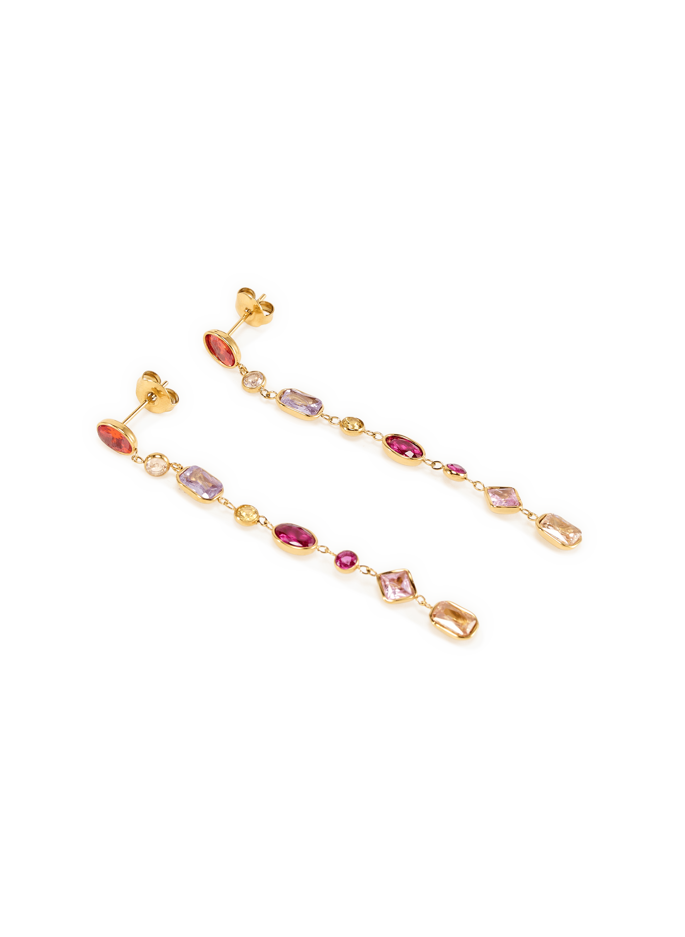 Embellished drop earrings AU PRINTEMPS PARIS Golden