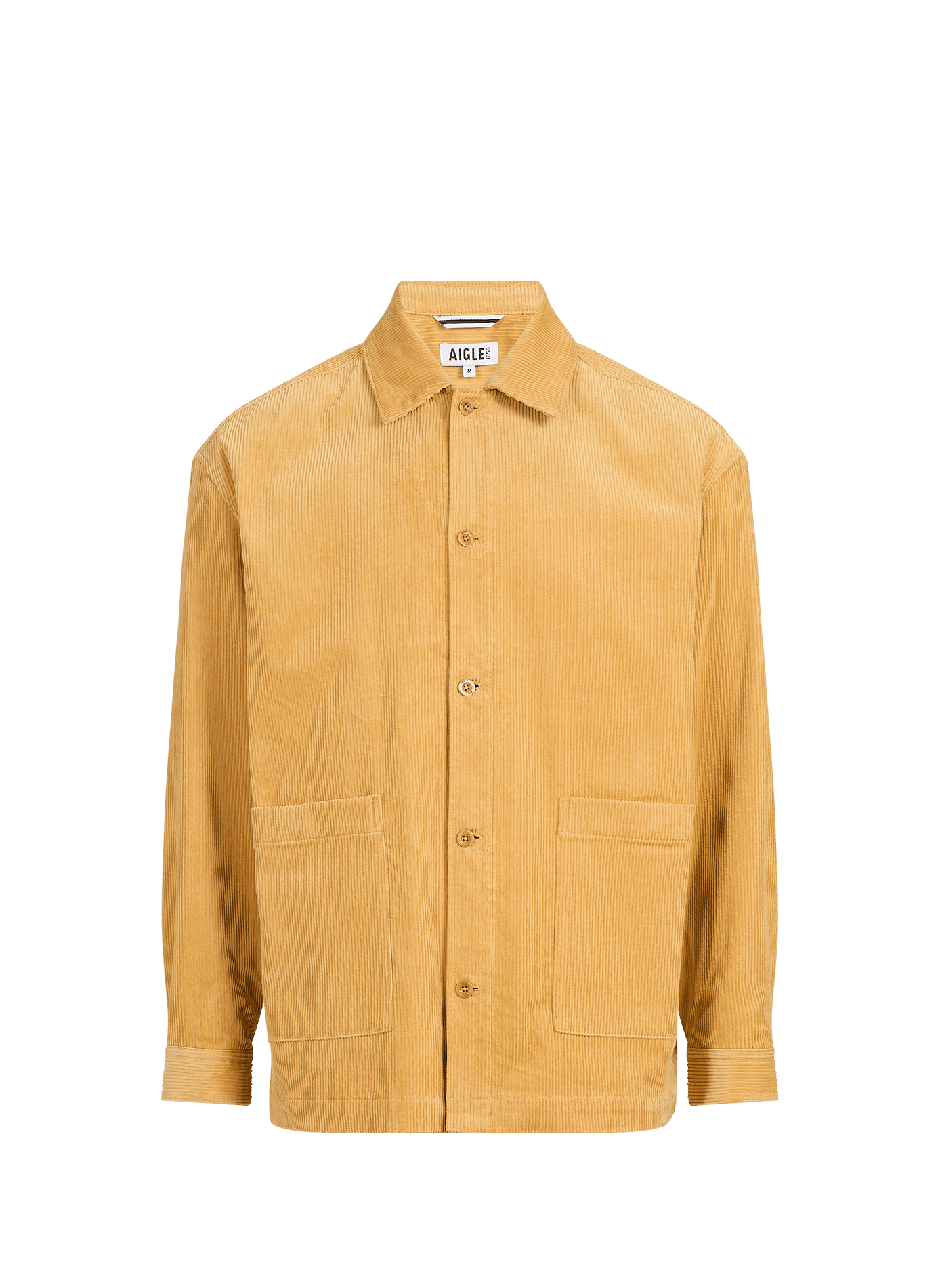 Straight corduroy jacket AIGLE Brown