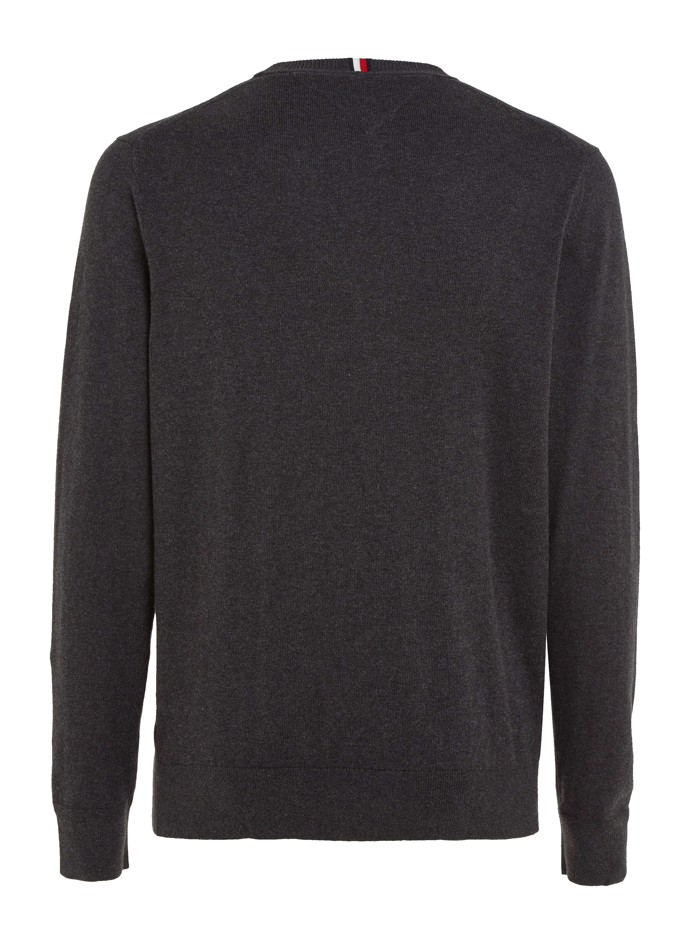 Cotton and cashmere-blend jumper TOMMY HILFIGER Grey
