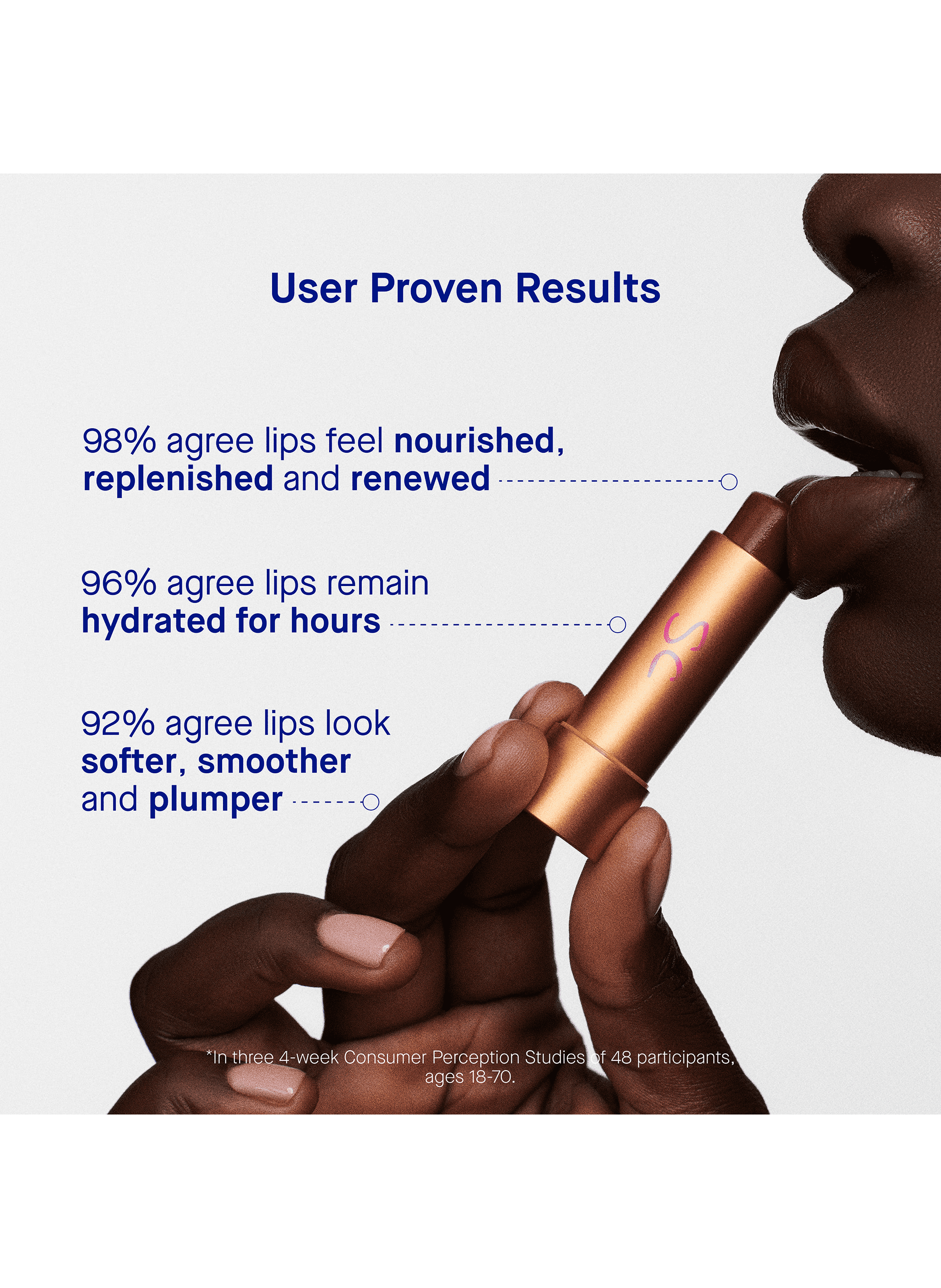 The Tinted Balm Shade 3 AUGUSTINUS BADER A burnt earthy plum