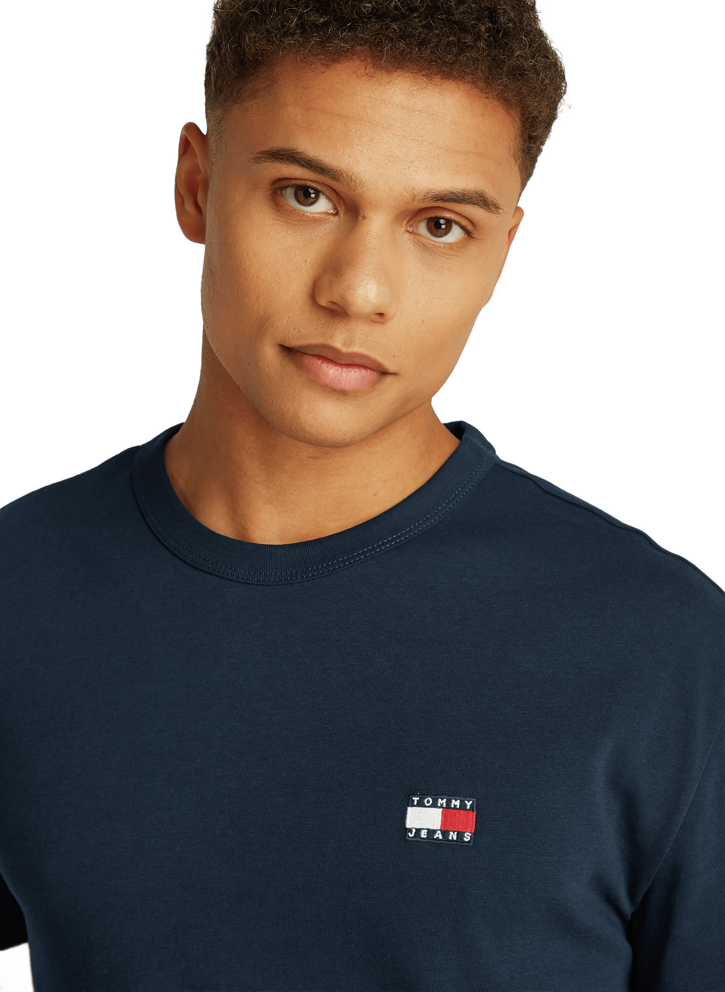 T-shirt en coton TOMMY HILFIGER Bleu