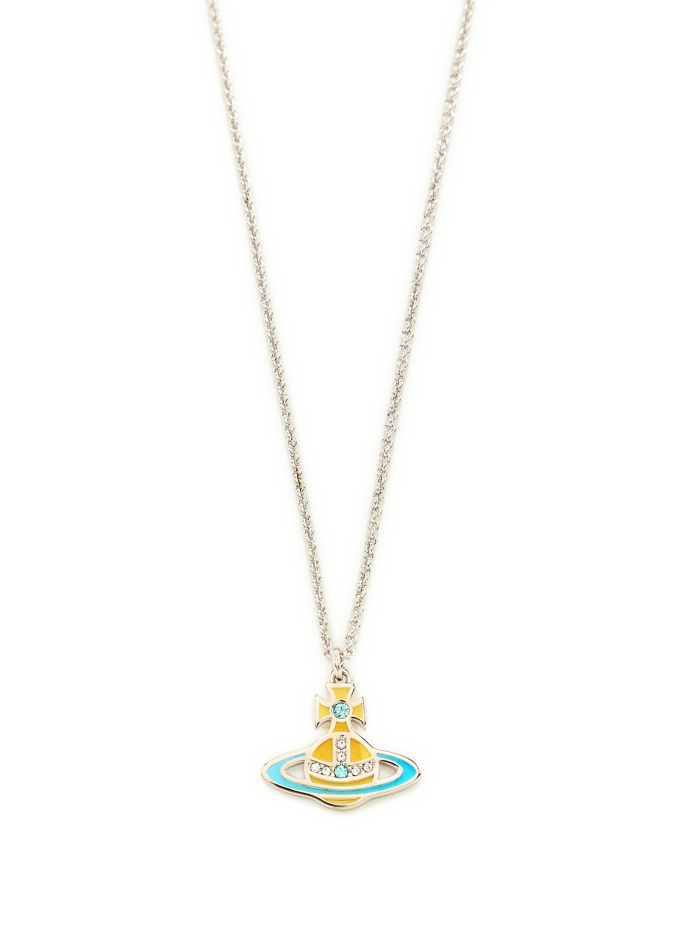 Collier pendentif à cristal VIVIENNE WESTWOOD Multicolore