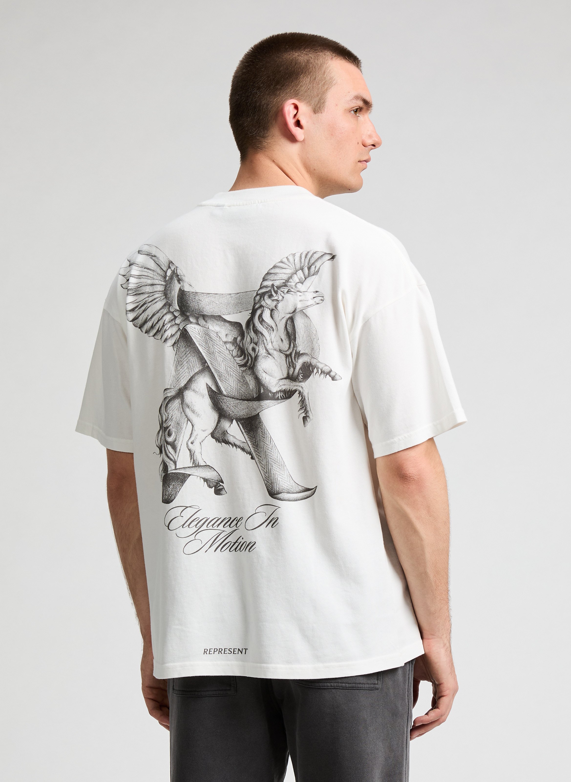 Printed T-shirt White