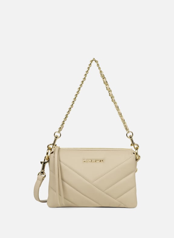 Small clutch - Soft Matelassé Beige by LANCASTER LANCASTER Small clutch - Soft Matelassé Beige