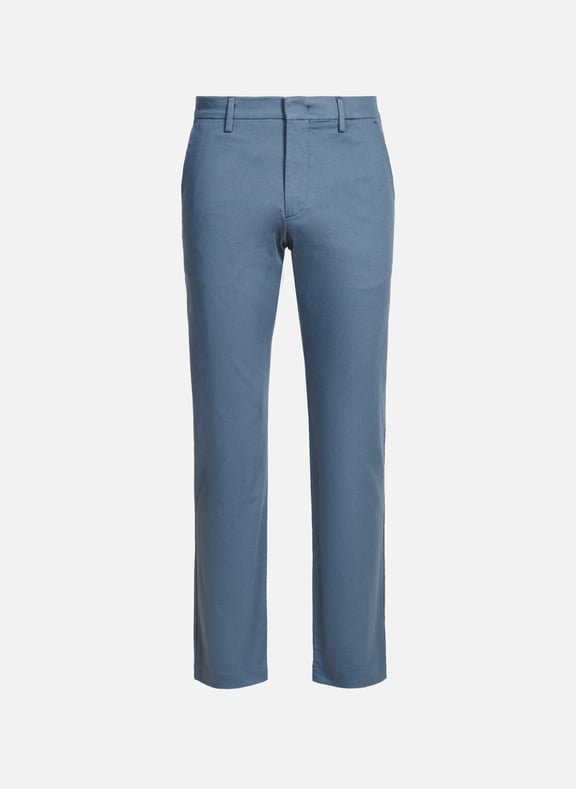 Pantalon chino en coton mélangé Bleu by NN.07 NN.07 Pantalon chino en coton mélangé Bleu