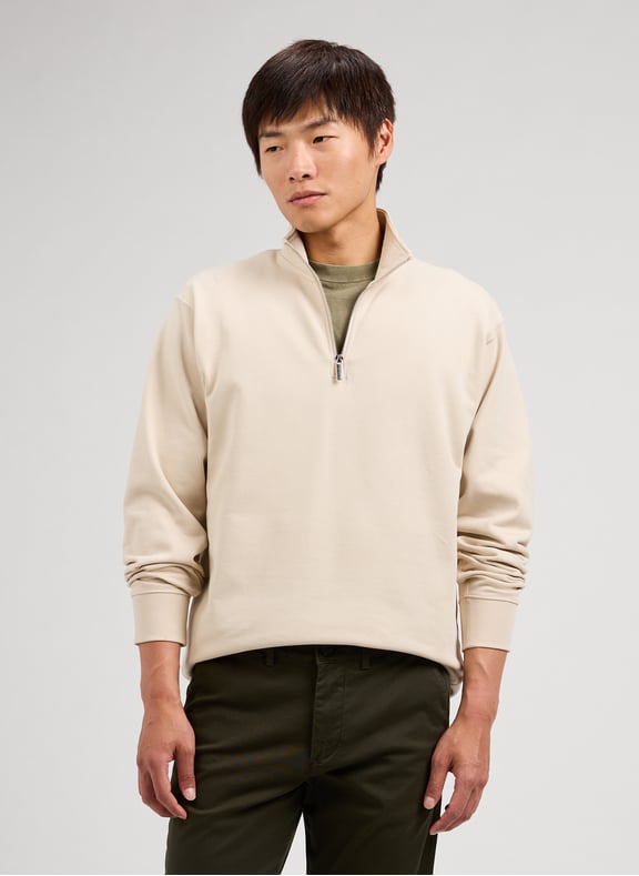 Sweatshirt en coton Beige by SELECTED SELECTED Sweatshirt en coton Beige