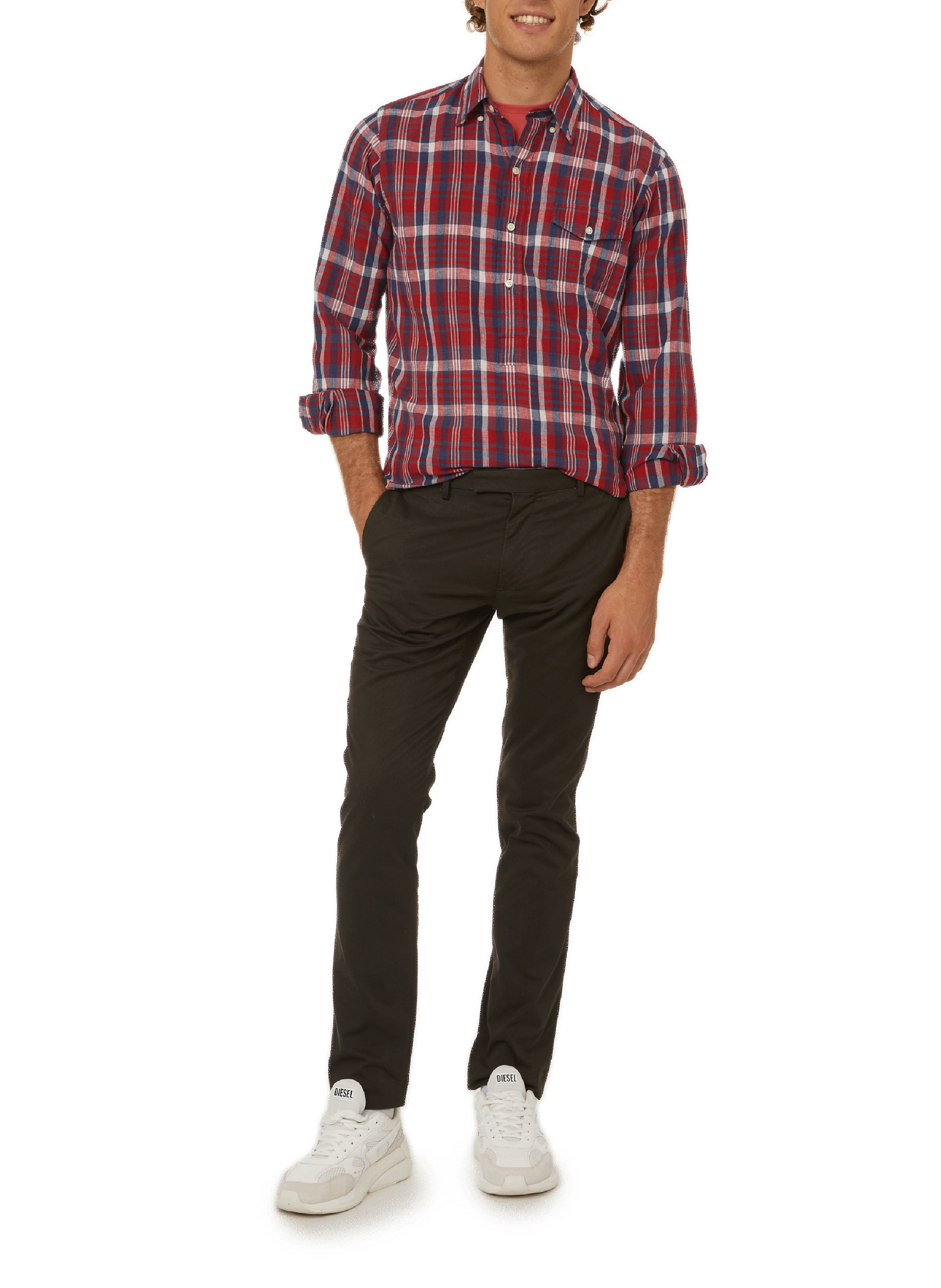 Button-down collar shirt Multicolour