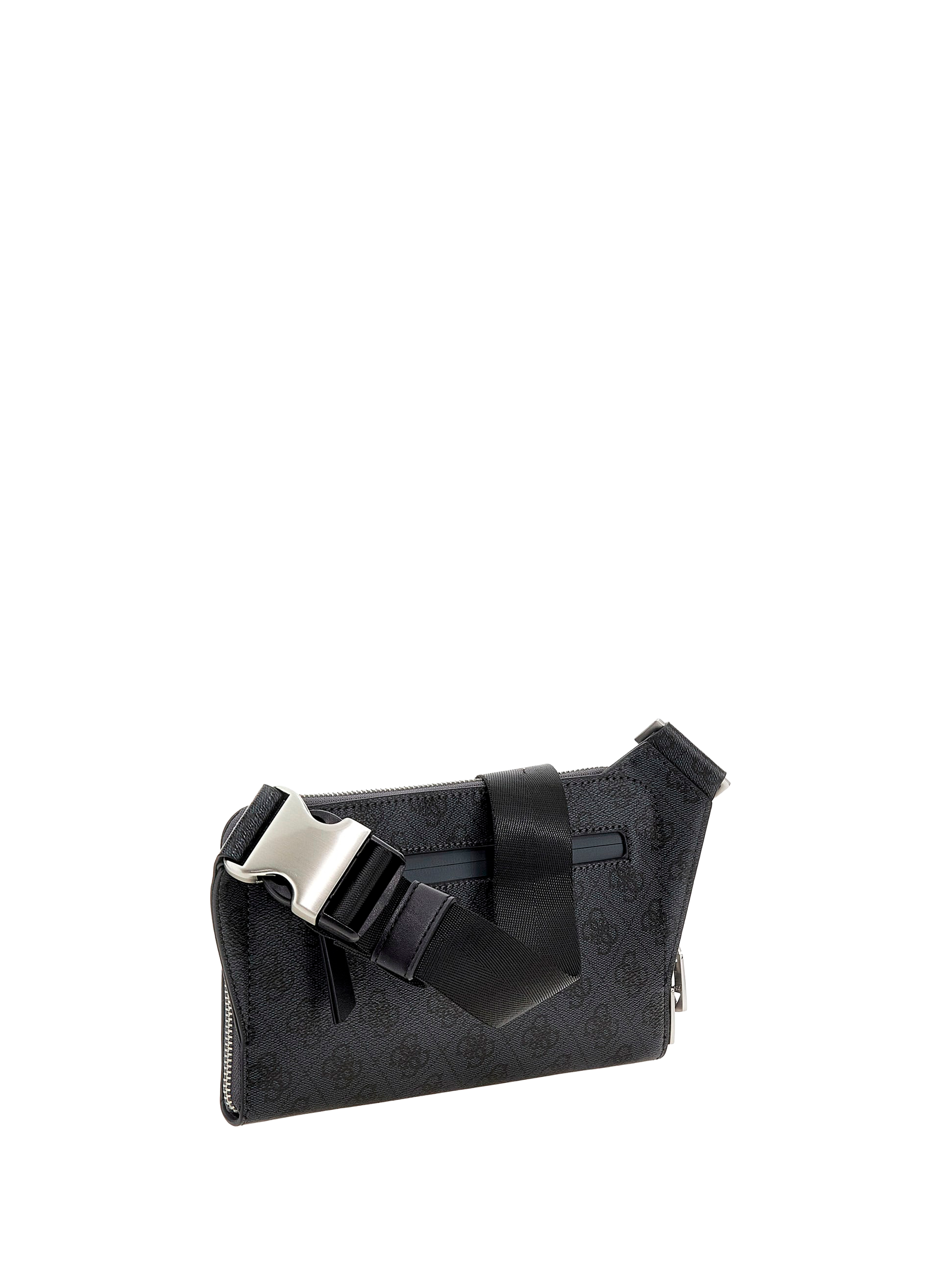 Monogram Print Bum Bag GUESS Black