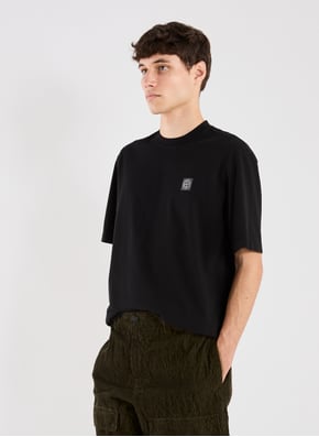 T-shirt en coton coupe droite STONE ISLAND T-shirt en coton coupe droite STONE ISLAND