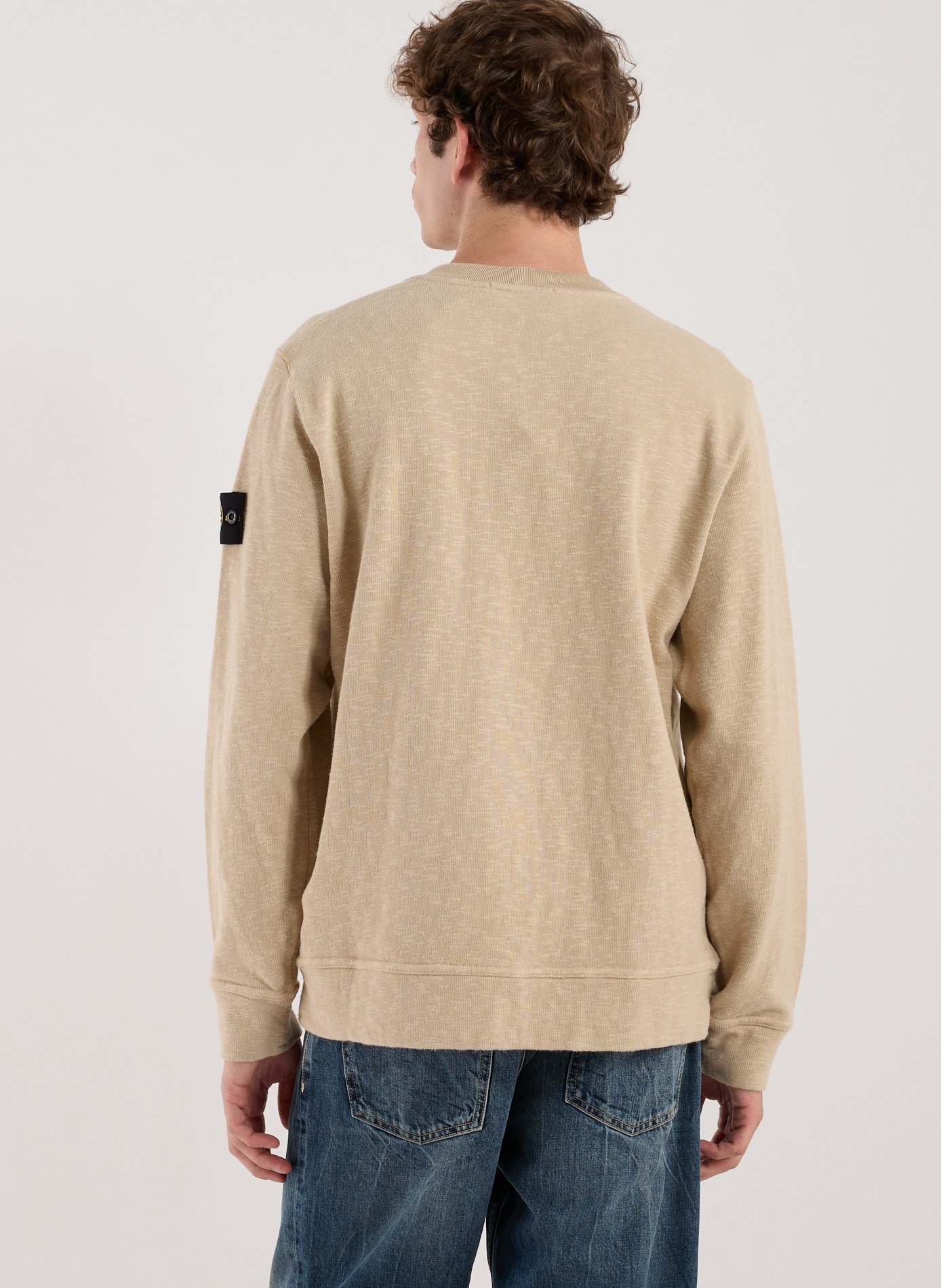 Cotton sweatshirt STONE ISLAND Beige
