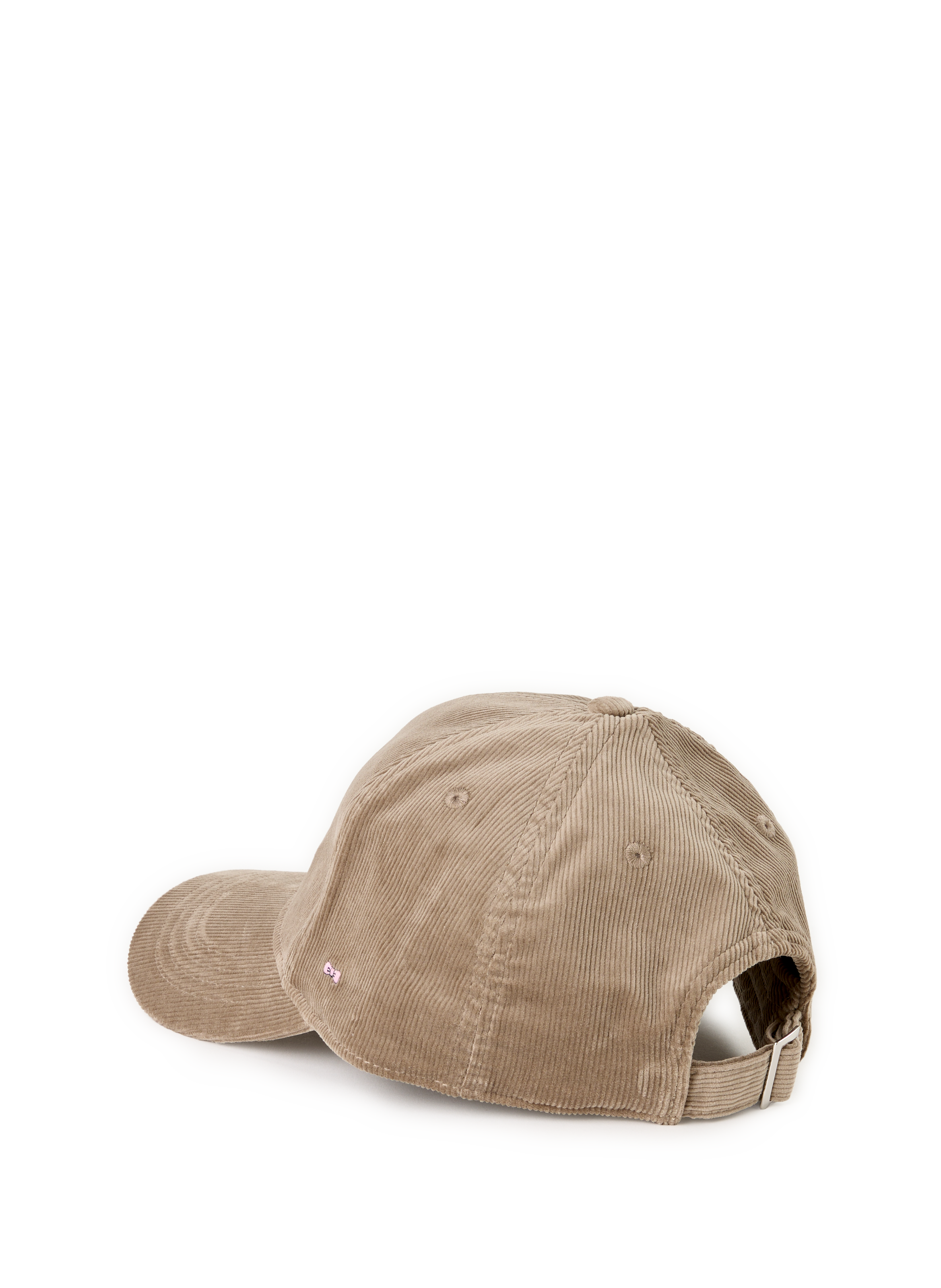 Curved brim cap in blended cotton EDEN PARK Beige