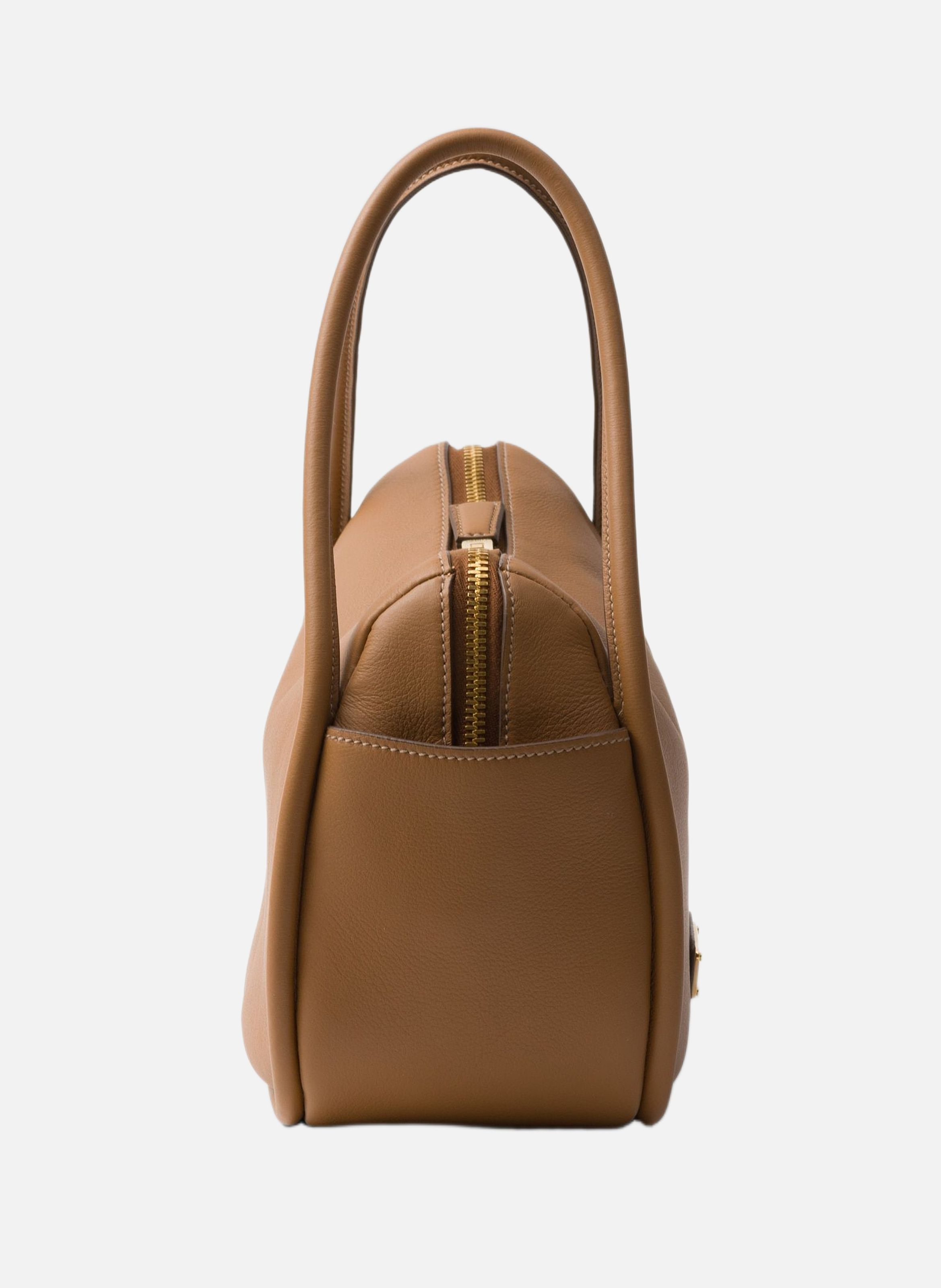Sac à main prada darling en cuir PRADA Marron