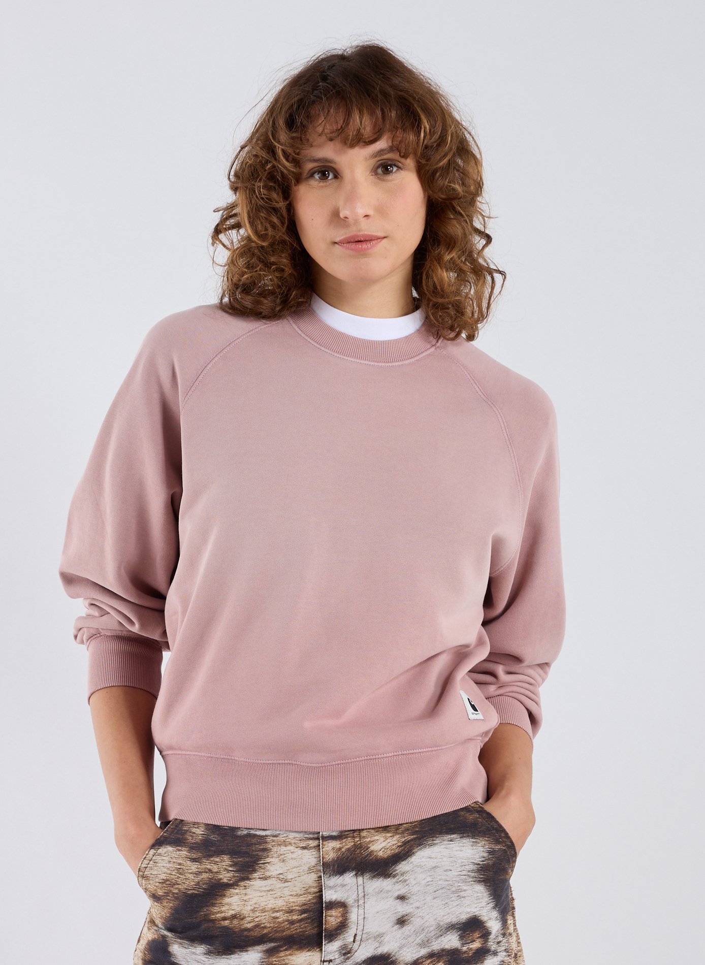 CARHARTT WIP Sweatshirt en coton Rose