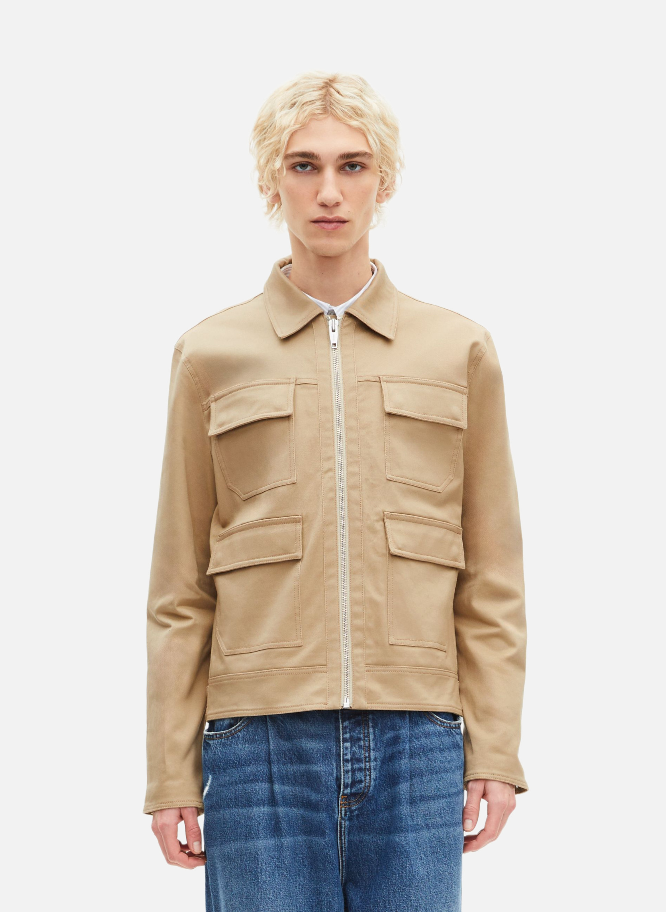 Blouson en coton THE KOOPLES Beige