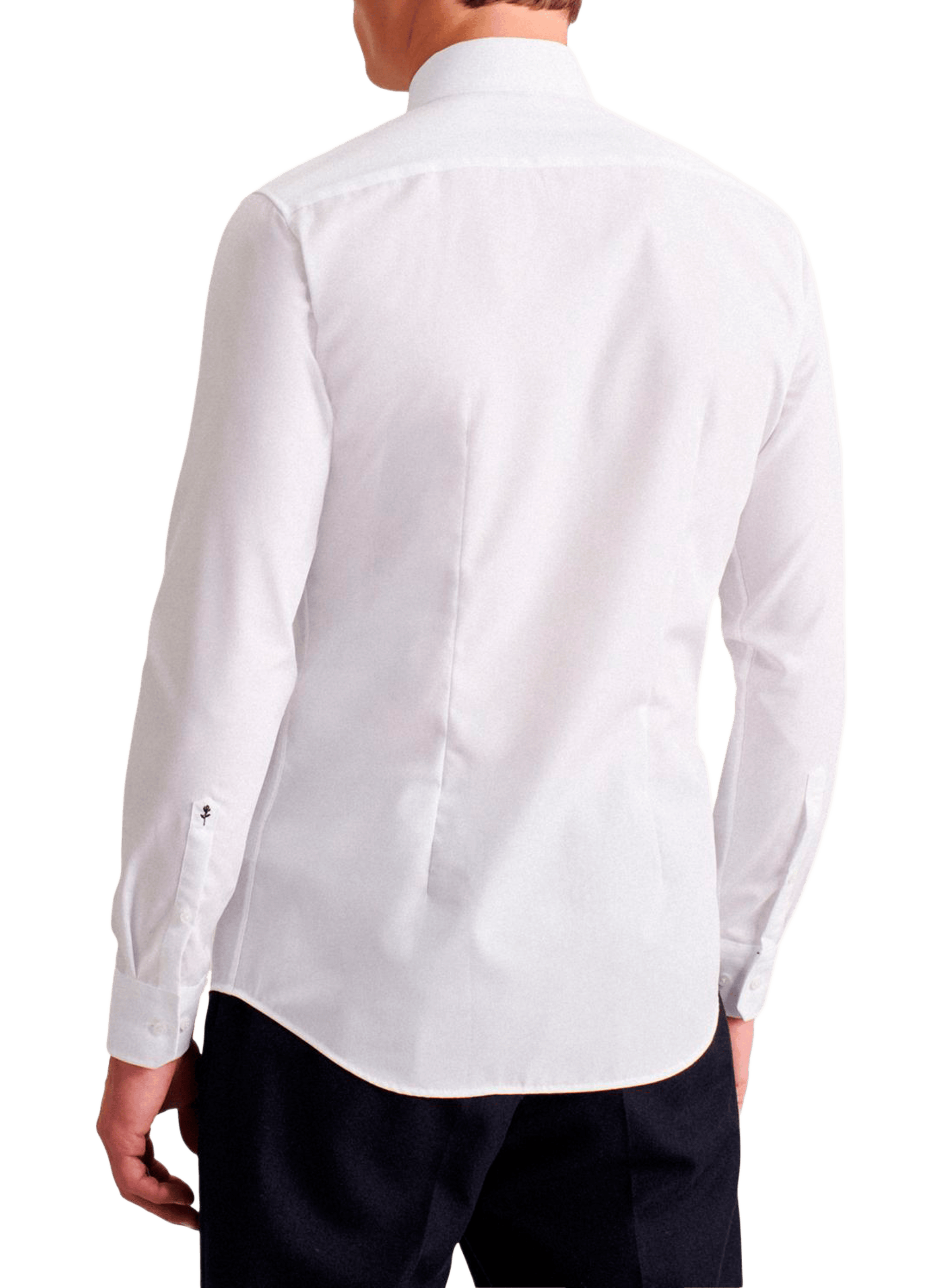 Cotton shirt SEIDENSTICKER White
