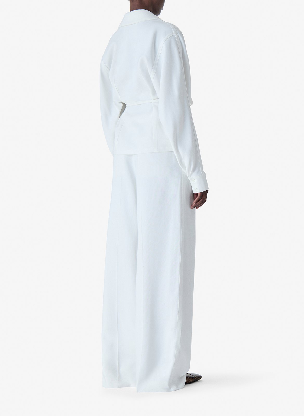 Top droit encolure v heloa IRO Blanc