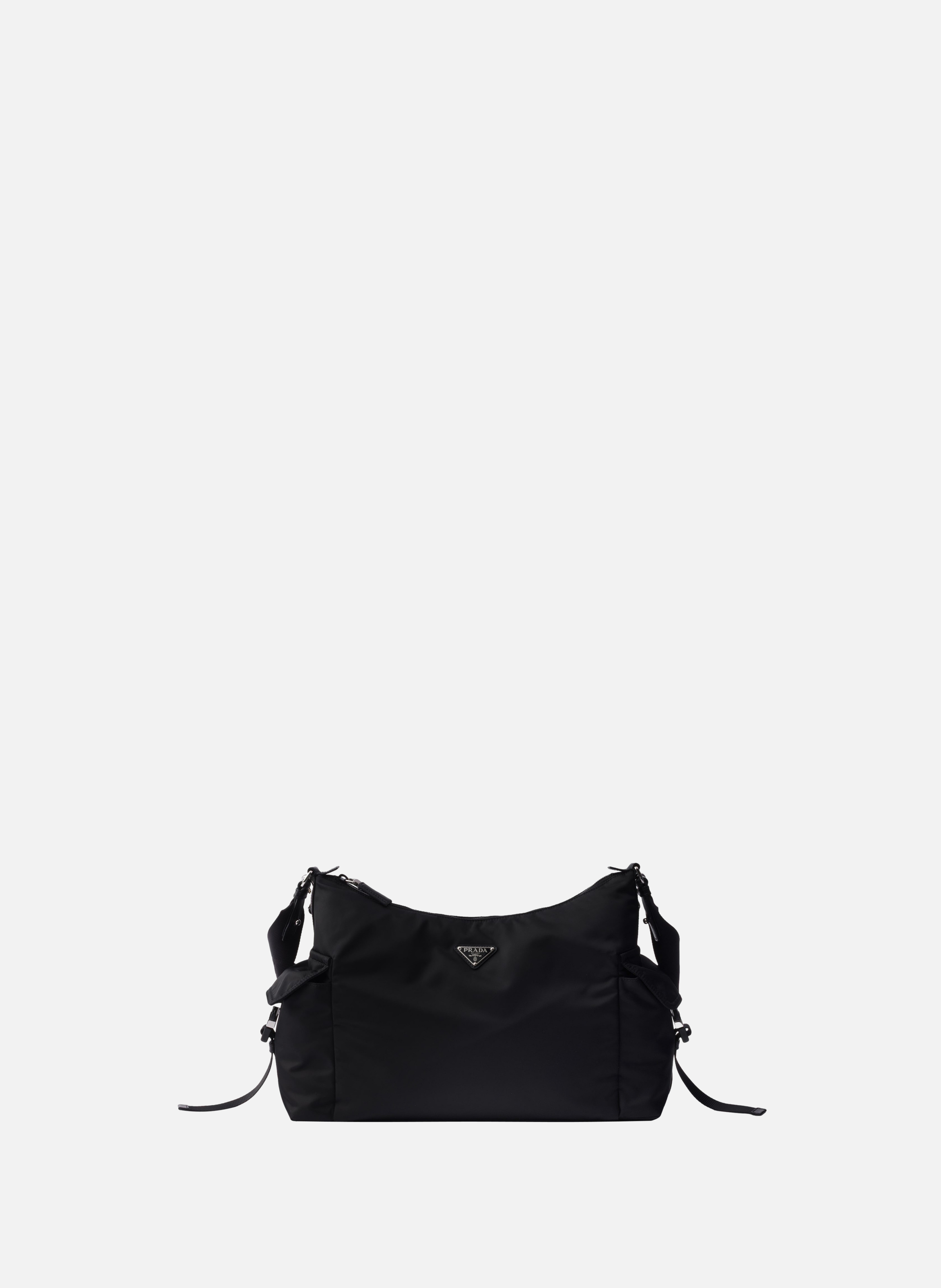 Sac prada explore en re-nylon et cuir PRADA Noir