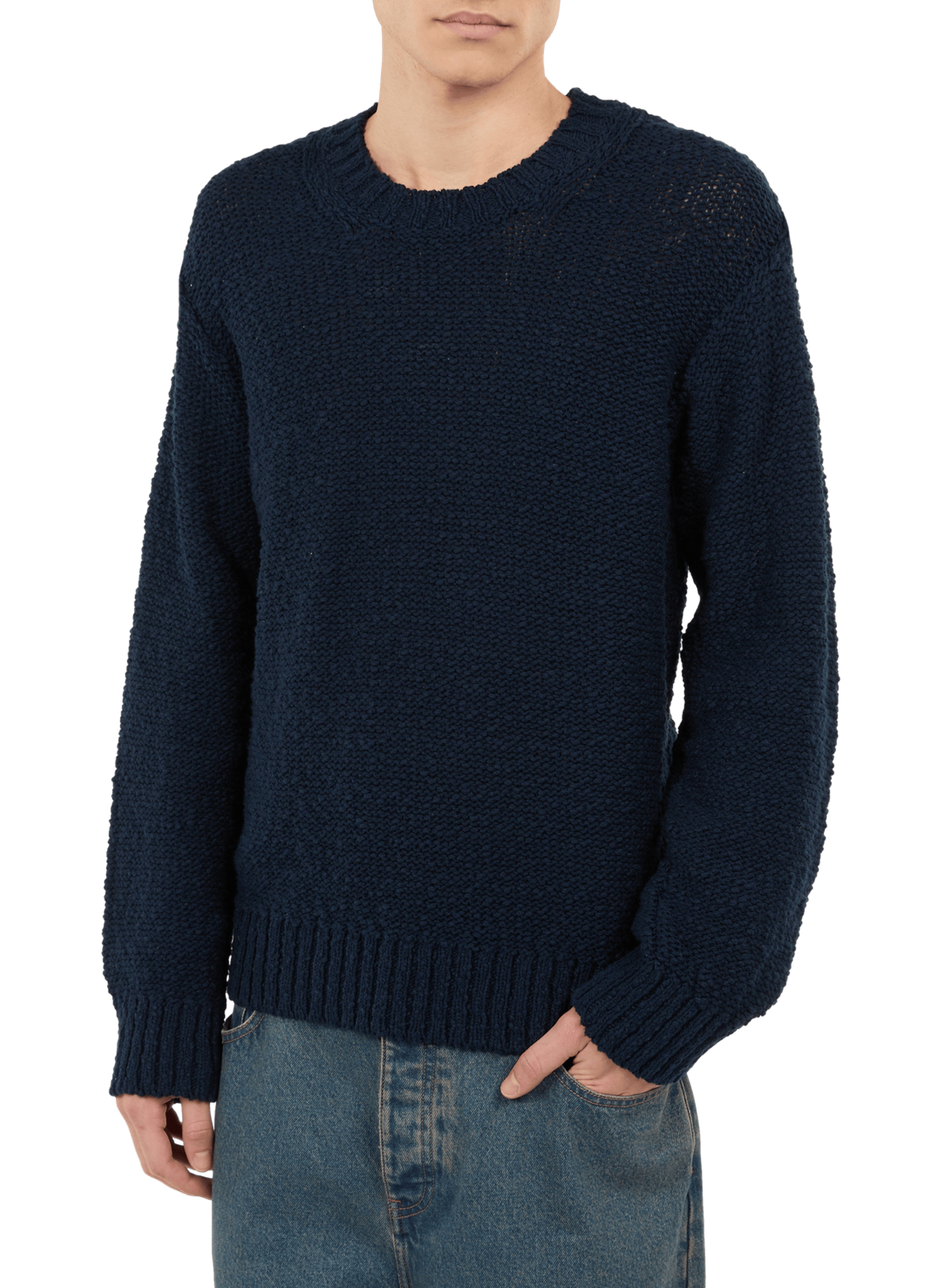 Cotton Fazy Sweater SAISON 1865 Blue