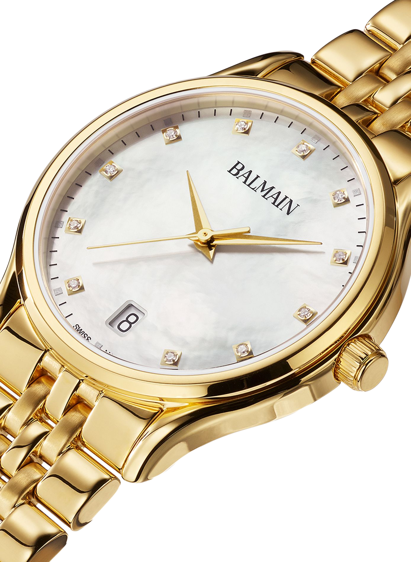 Montre quartz Beleganza en acier inoxydable BALMAIN WATCHES Doré