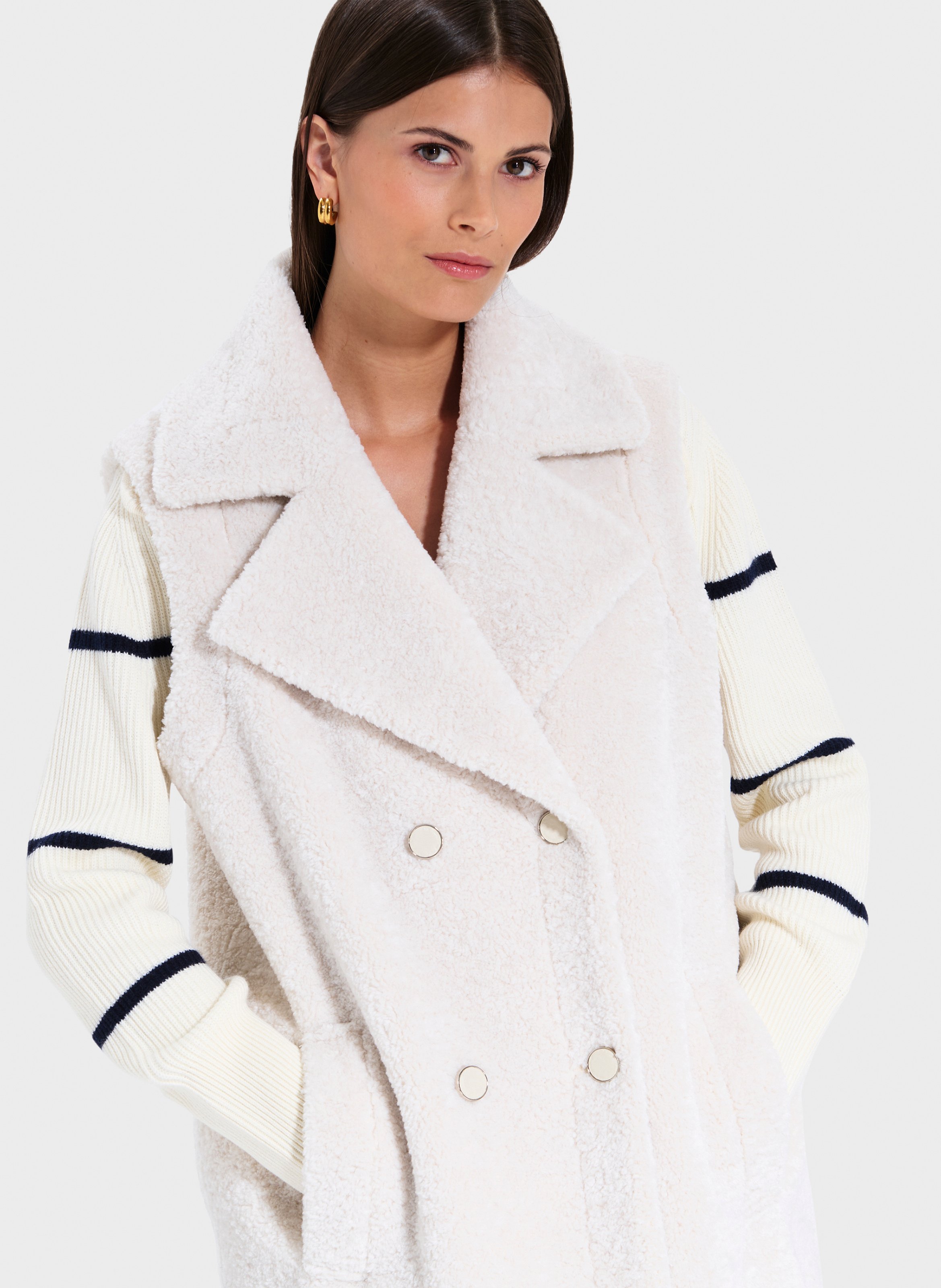 Manteau  macaria ZAPA Blanc